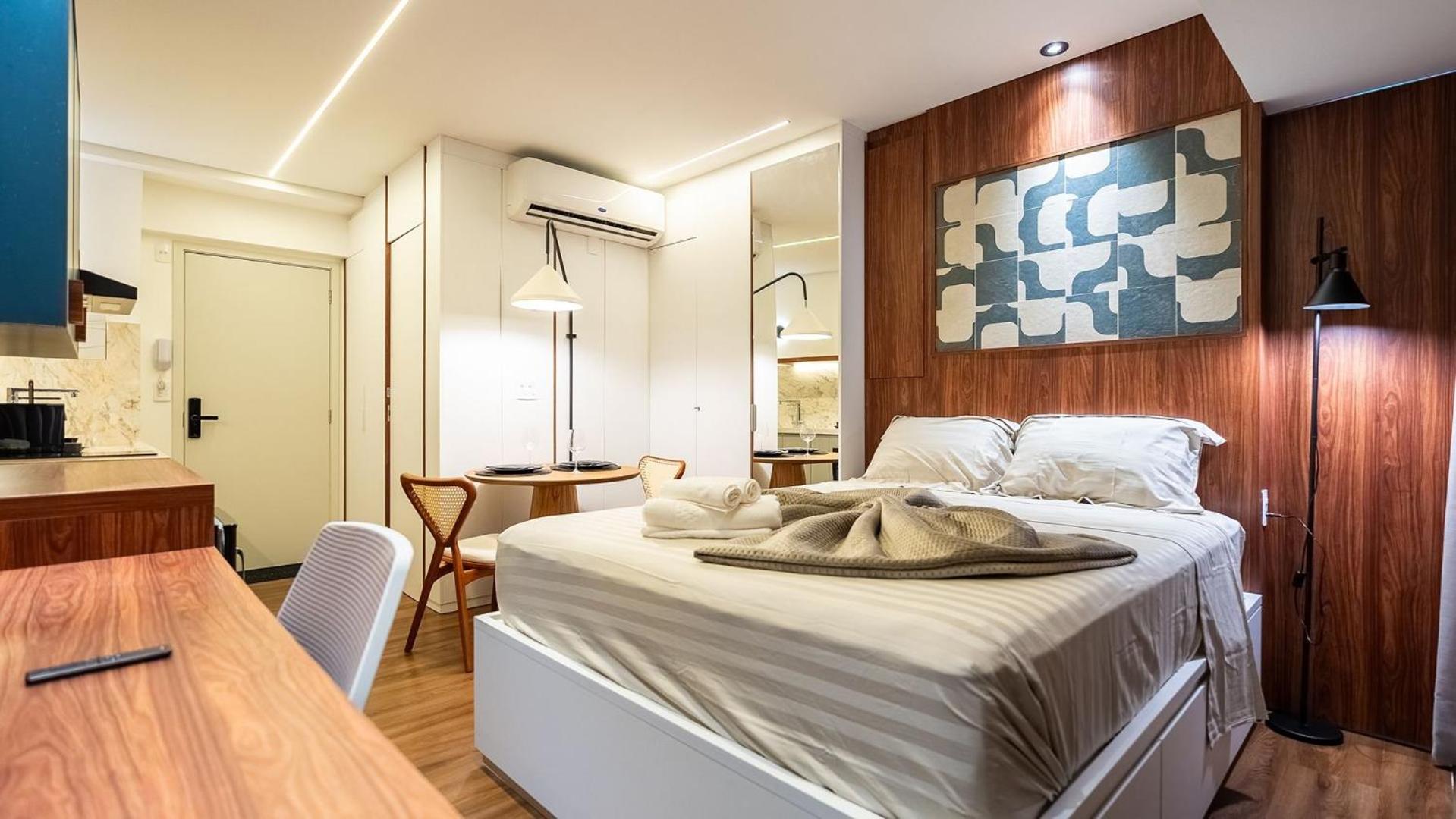 Experiência by Dabra House: Studios com Vista Panorâmica, Jardim Paulista!