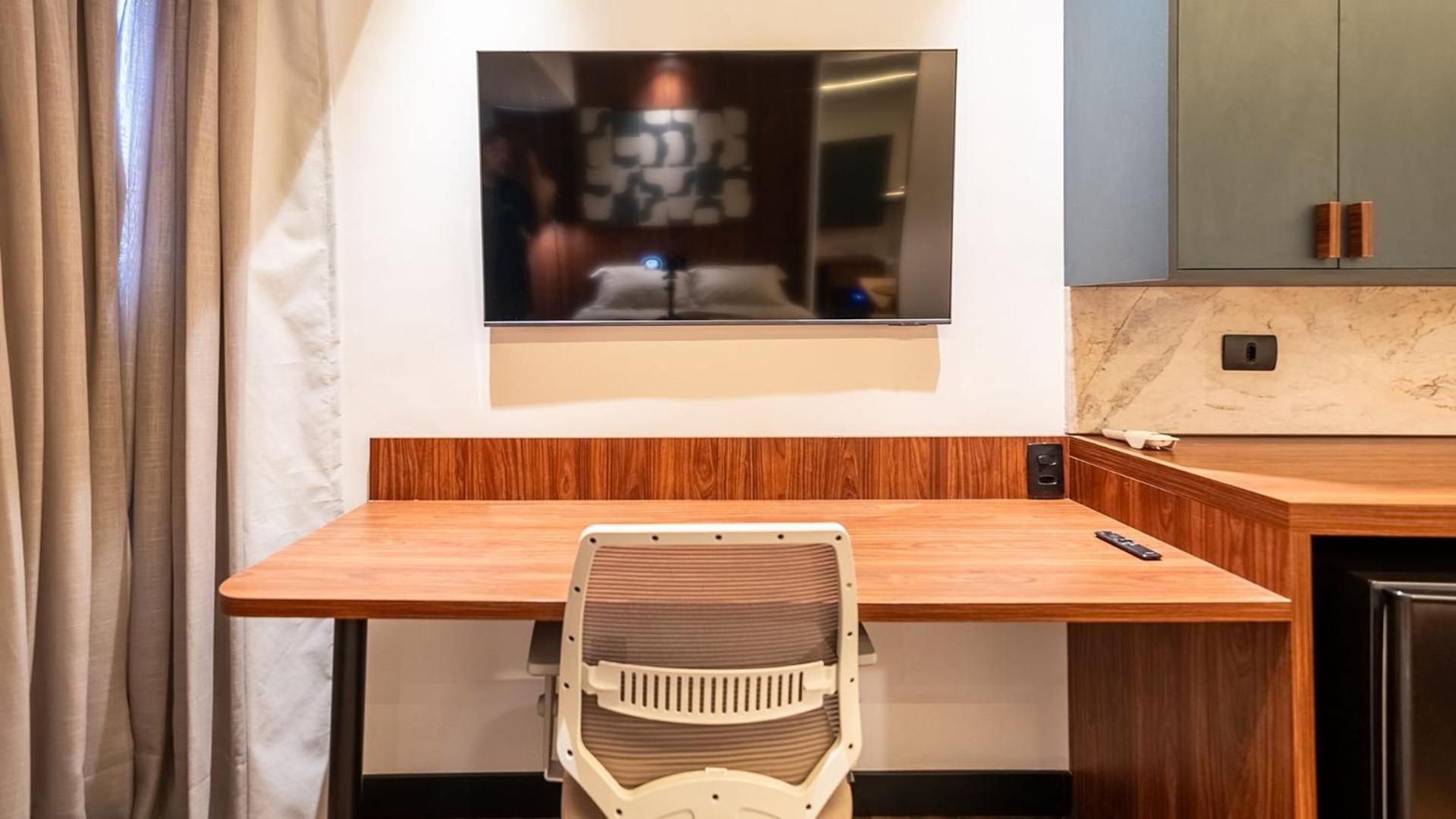 Experiência by Dabra House: Studios com Vista Panorâmica, Jardim Paulista!