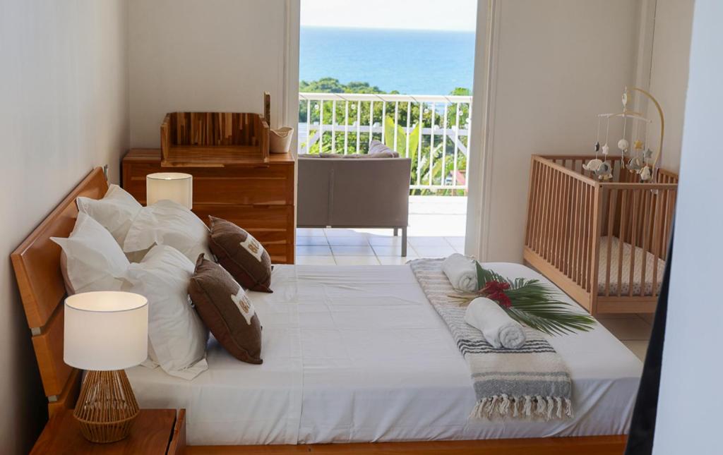 Villa Constellation vue Mer piscine et plage à pied