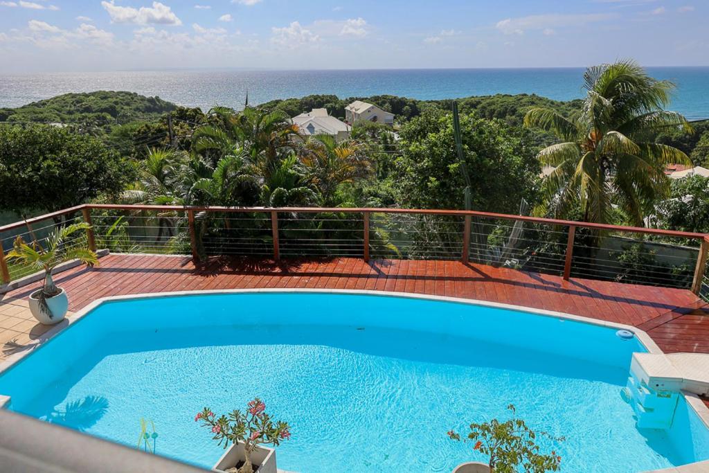 Villa Constellation vue Mer piscine et plage à pied