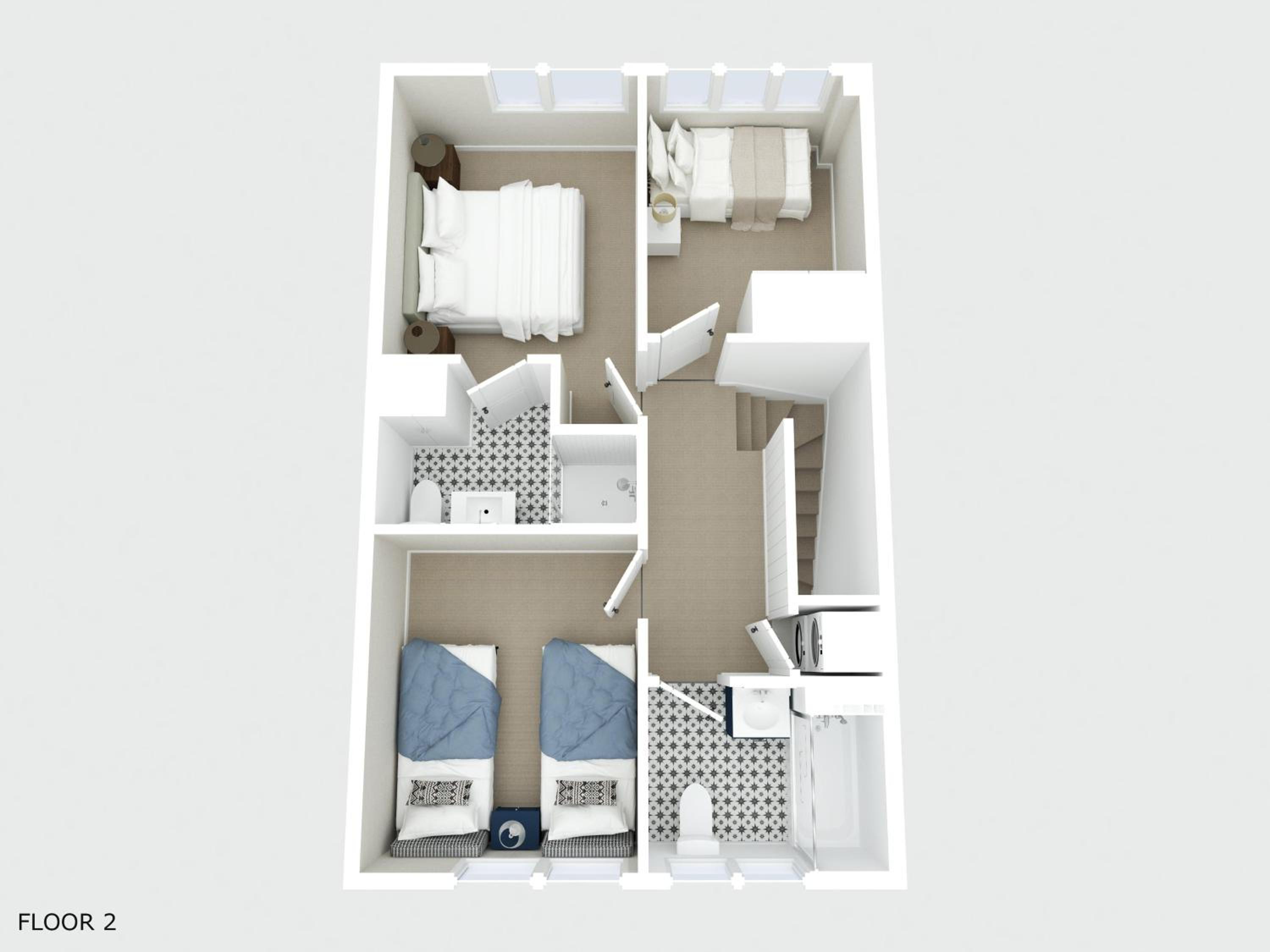 Battersea Set – 3 Bedroom Home with Garden