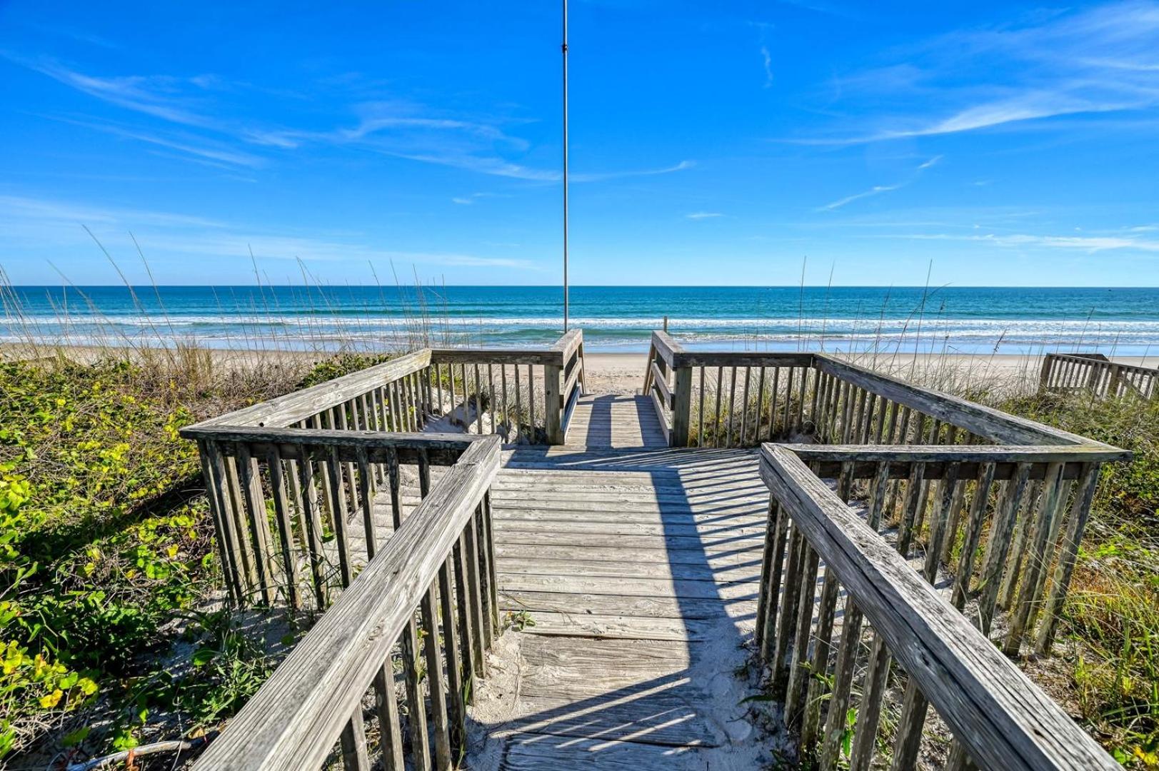 Pet Friendly and Free Town Parking Pass - community beach access view 3