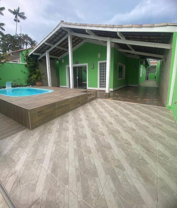 Casa pé na areia Caraguatatuba Praia Tabatinga
