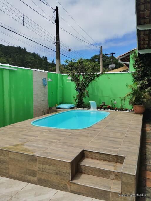 Casa pé na areia Caraguatatuba Praia Tabatinga