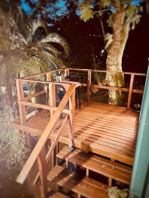 Container com Deck e Vista I Climatizado e Aconchegante em Curitiba na Natureza