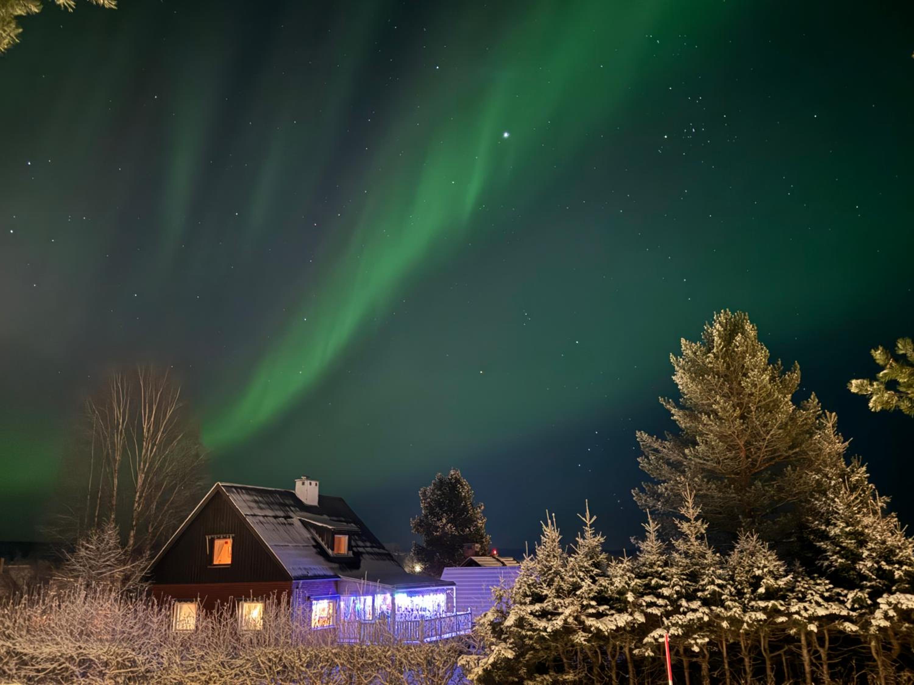Cozy house in heart of Swedish Lapland view 2