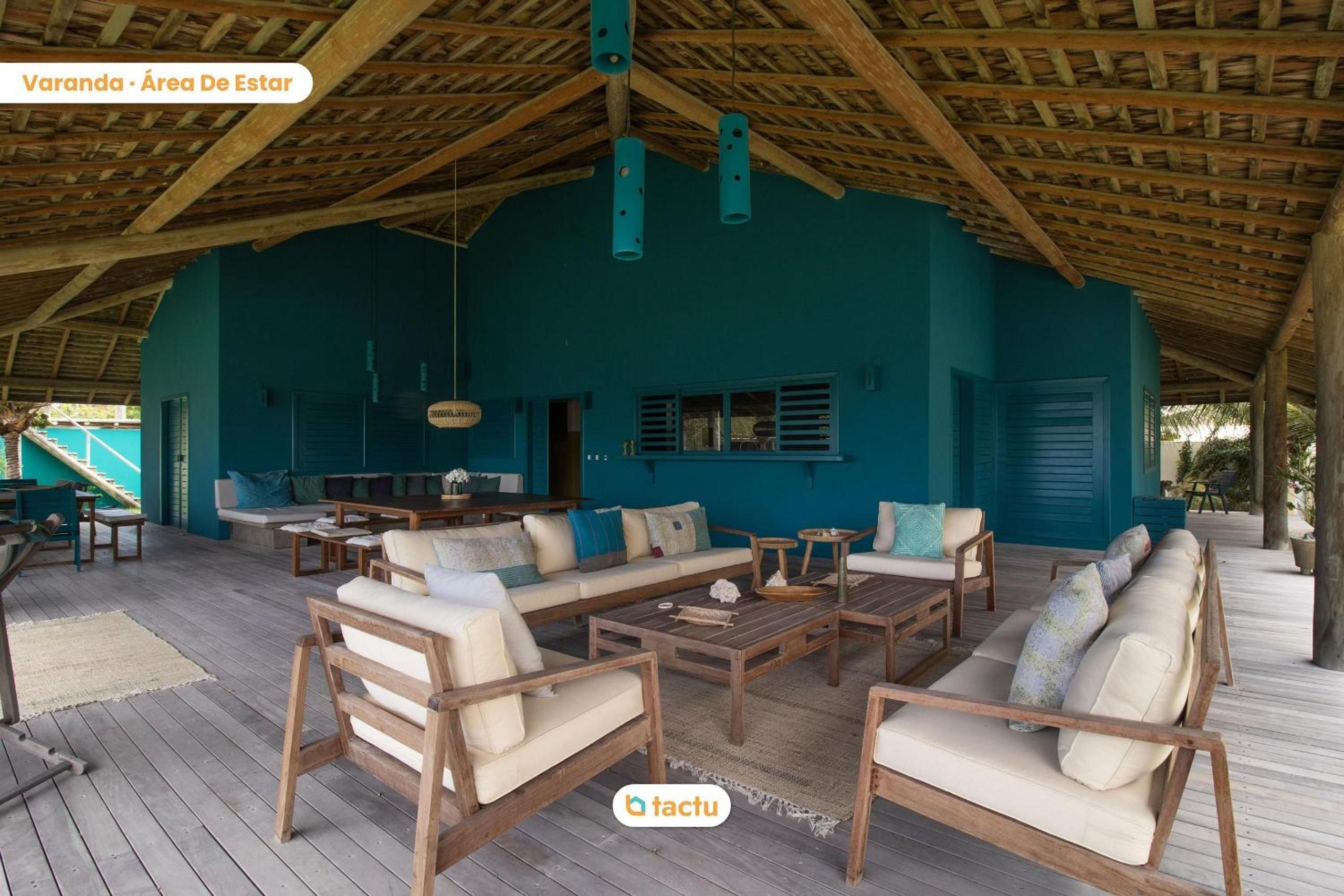 Casa Jaguaribe: Piscina Infinita com Vista Mar