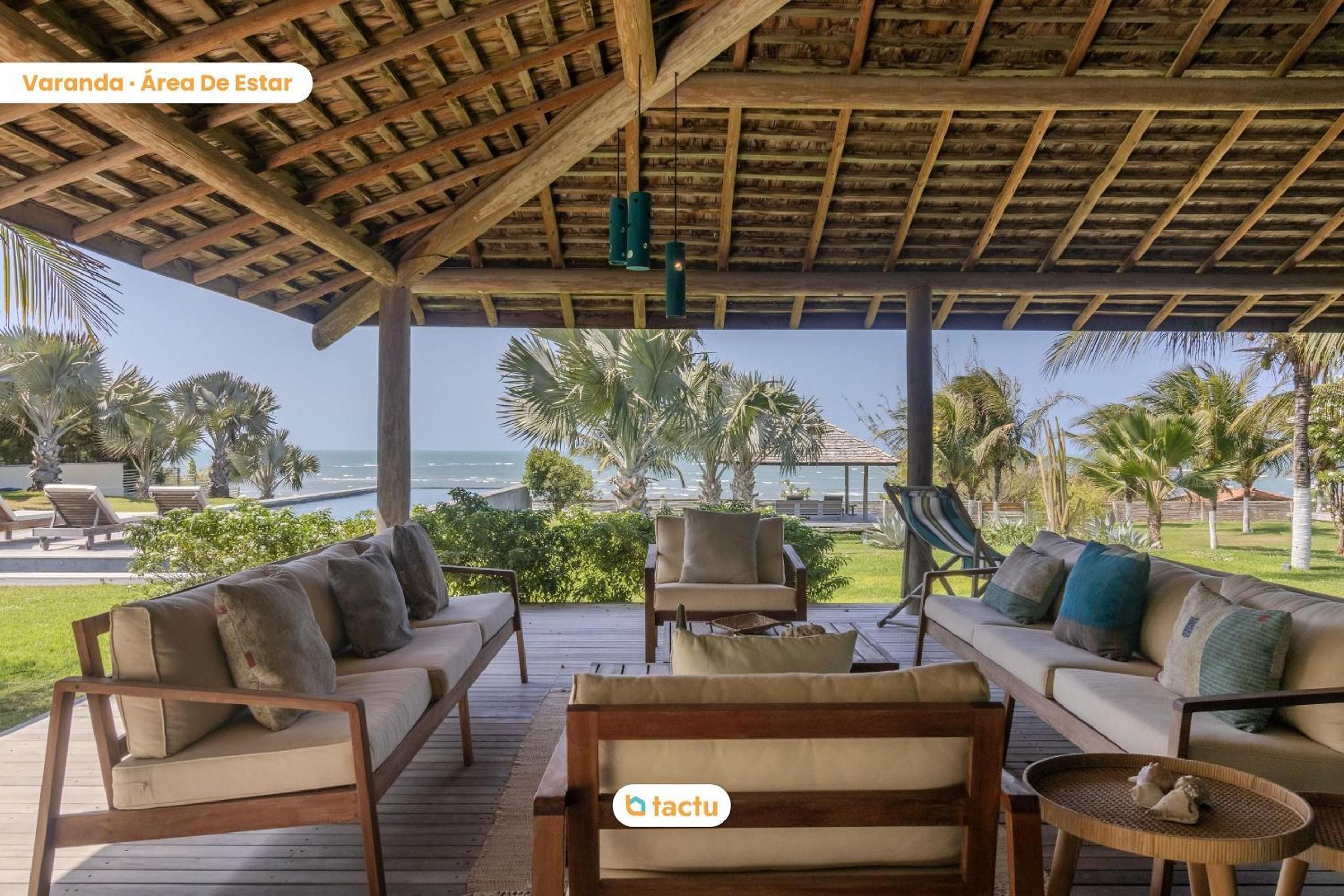 Casa Jaguaribe: Piscina Infinita com Vista Mar