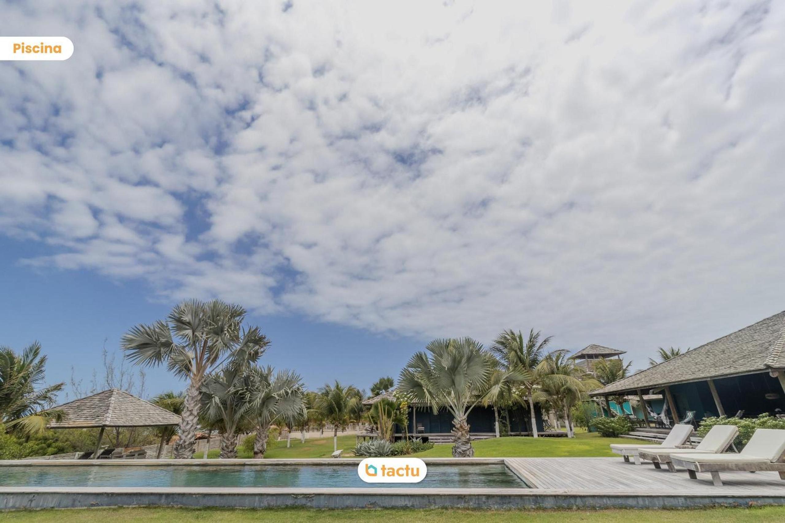 Casa Jaguaribe: Piscina Infinita com Vista Mar