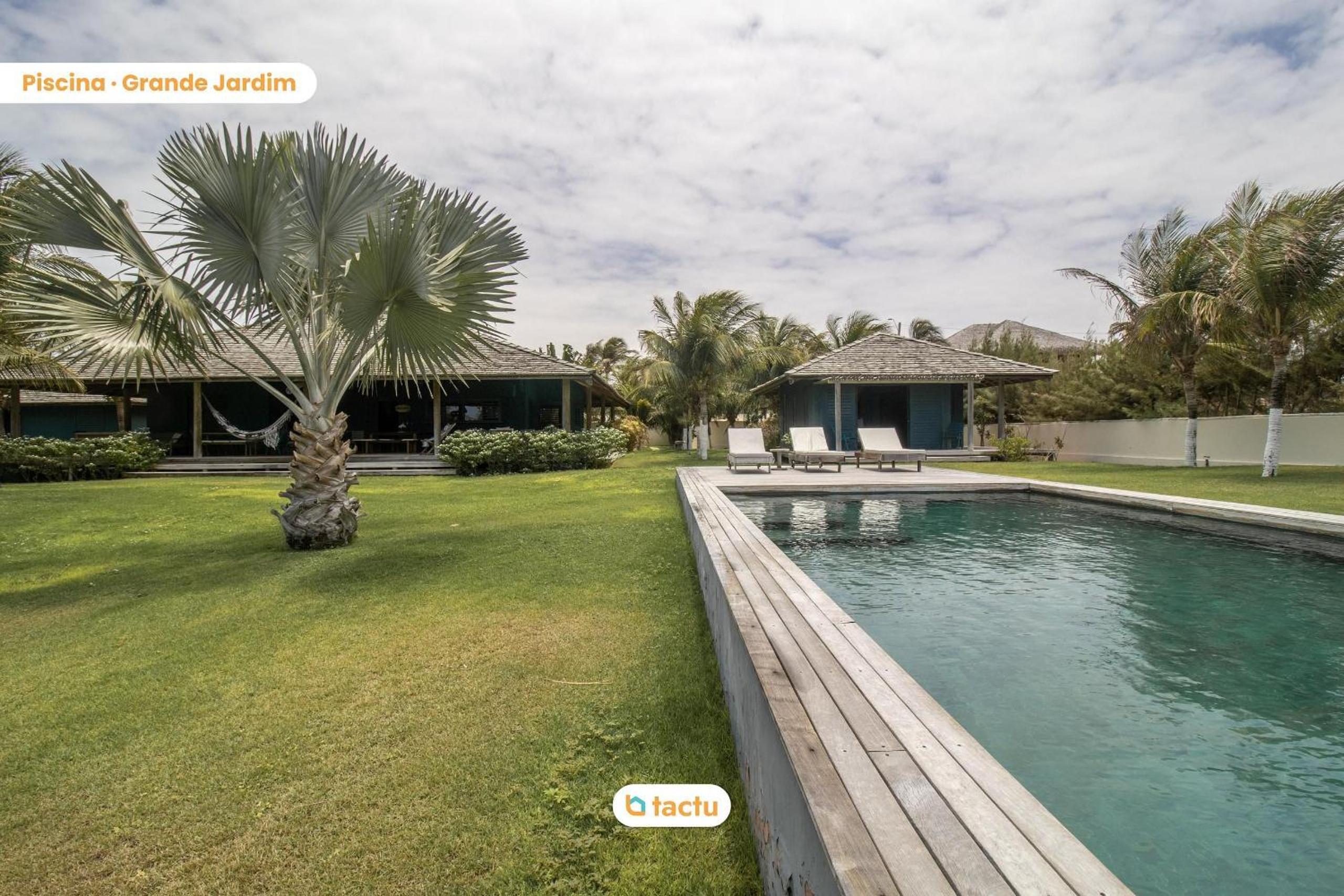 Casa Jaguaribe: Piscina Infinita com Vista Mar