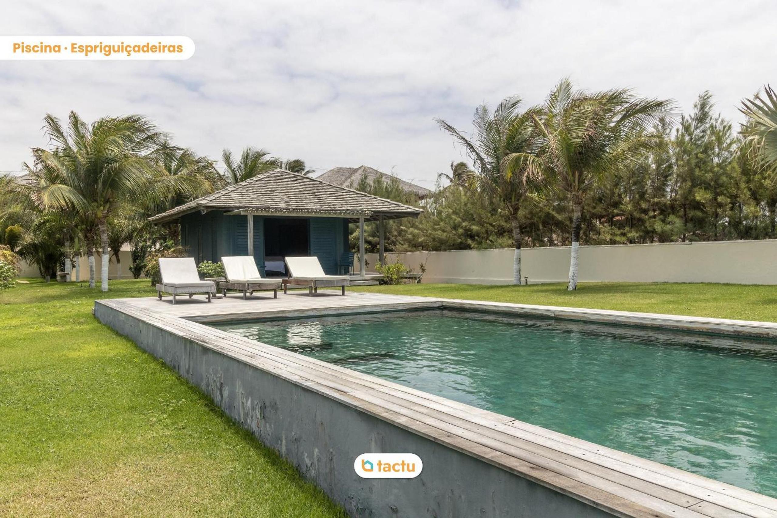Casa Jaguaribe: Piscina Infinita com Vista Mar