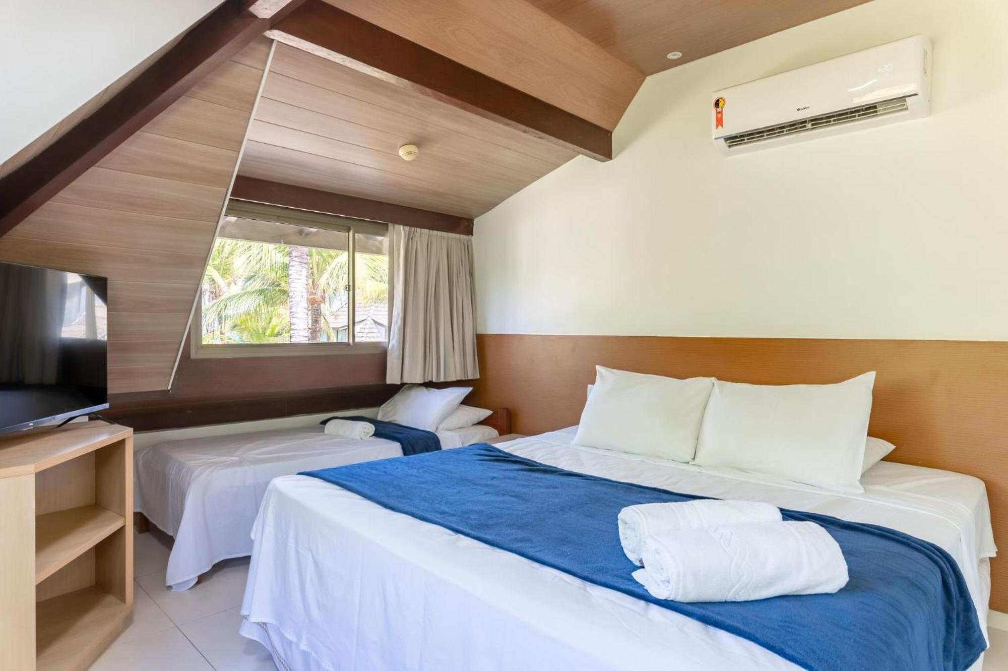Flat ou Bangalo Luxo Beach Class Beira Mar Muro Alto