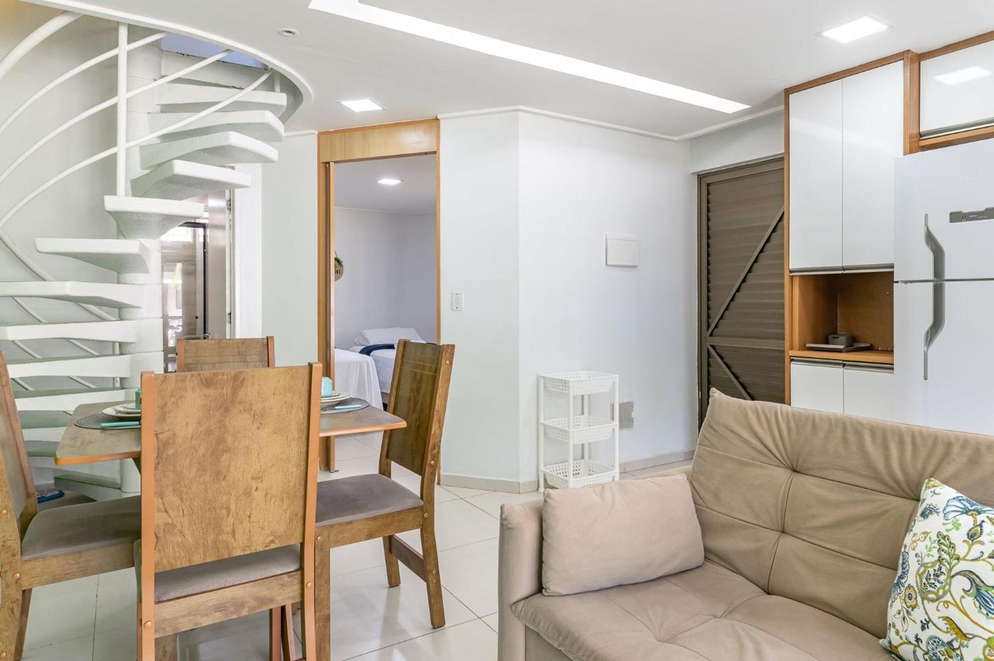 Flat ou Bangalo Luxo Beach Class Beira Mar Muro Alto
