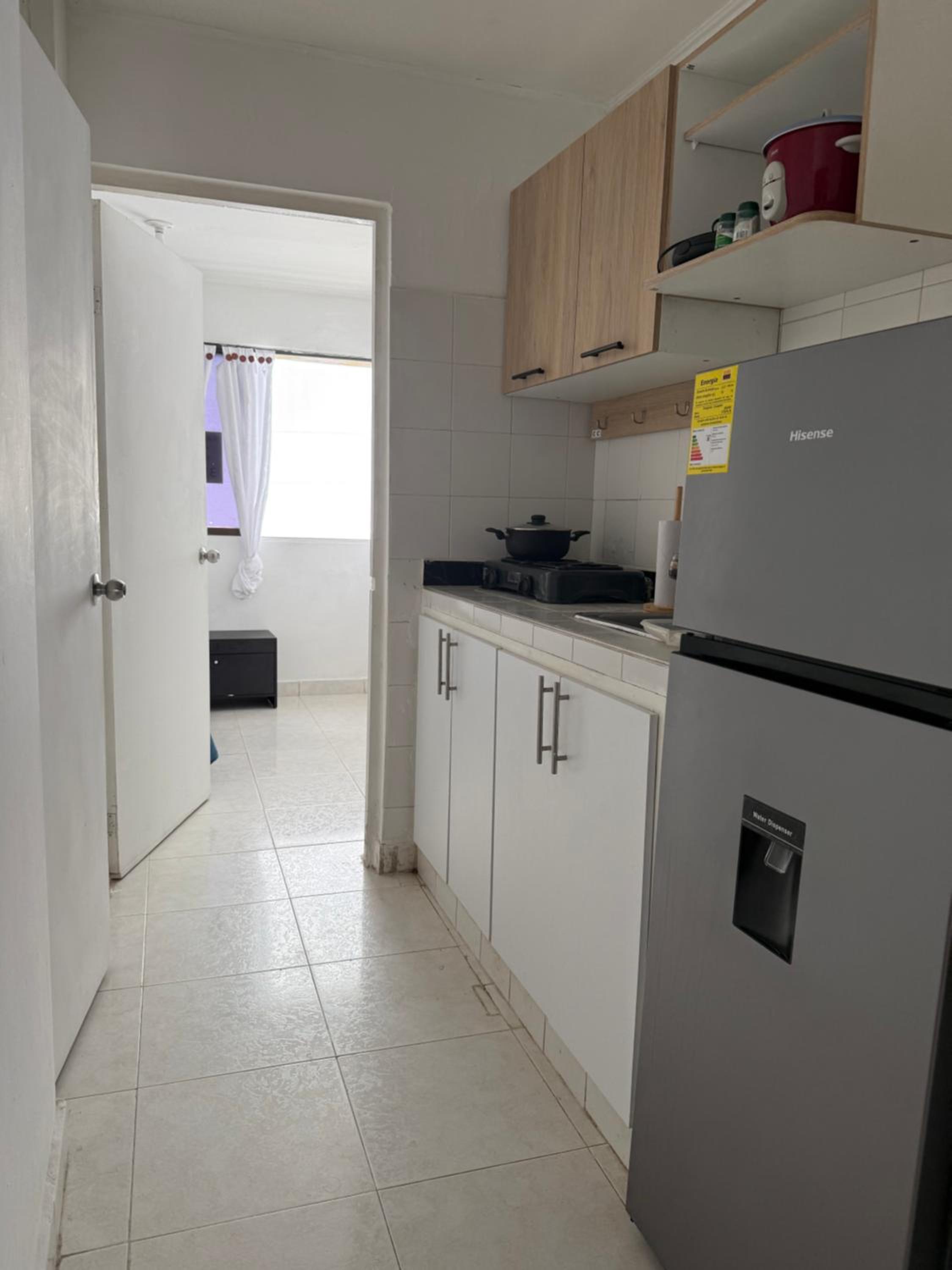 Aparta estudio de dos dormitorios en el barrio el Laguito