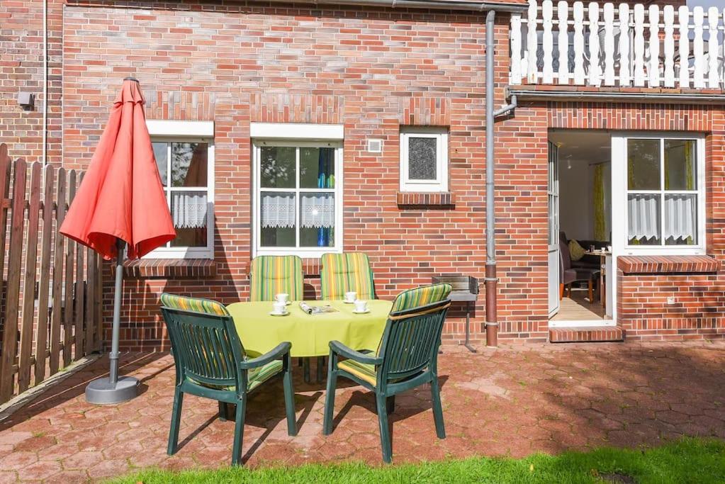 Bensersiel Ferienwohnung Pirat mit Terrasse