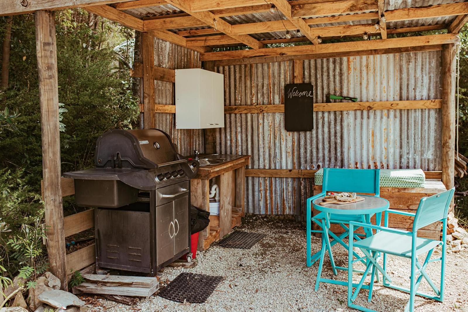Golden Bay Glamping view 2