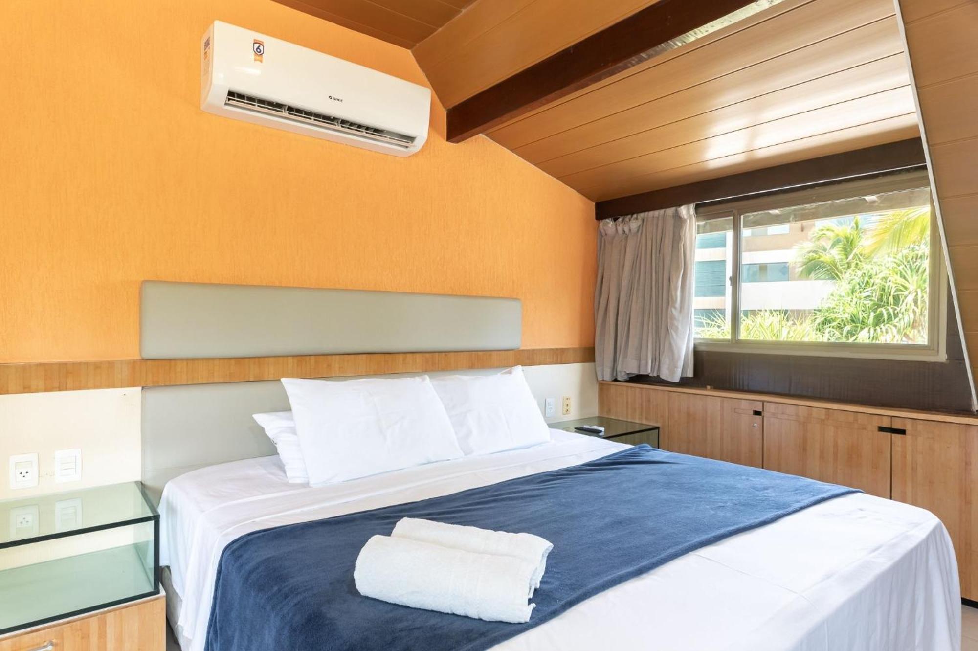 Flat ou Bangalo Luxo Beach Class Beira Mar Muro Alto