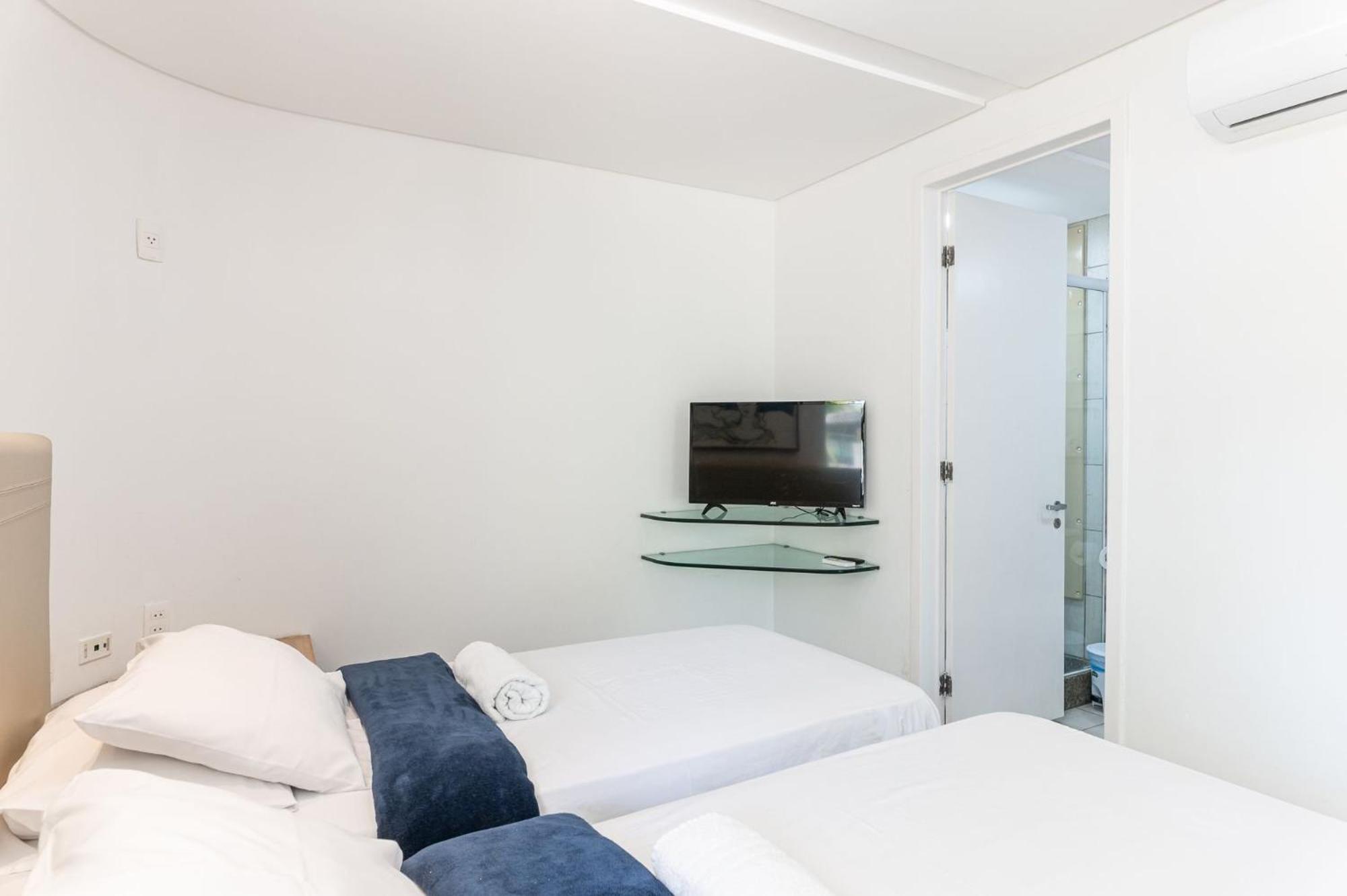 Flat ou Bangalo Luxo Beach Class Beira Mar Muro Alto