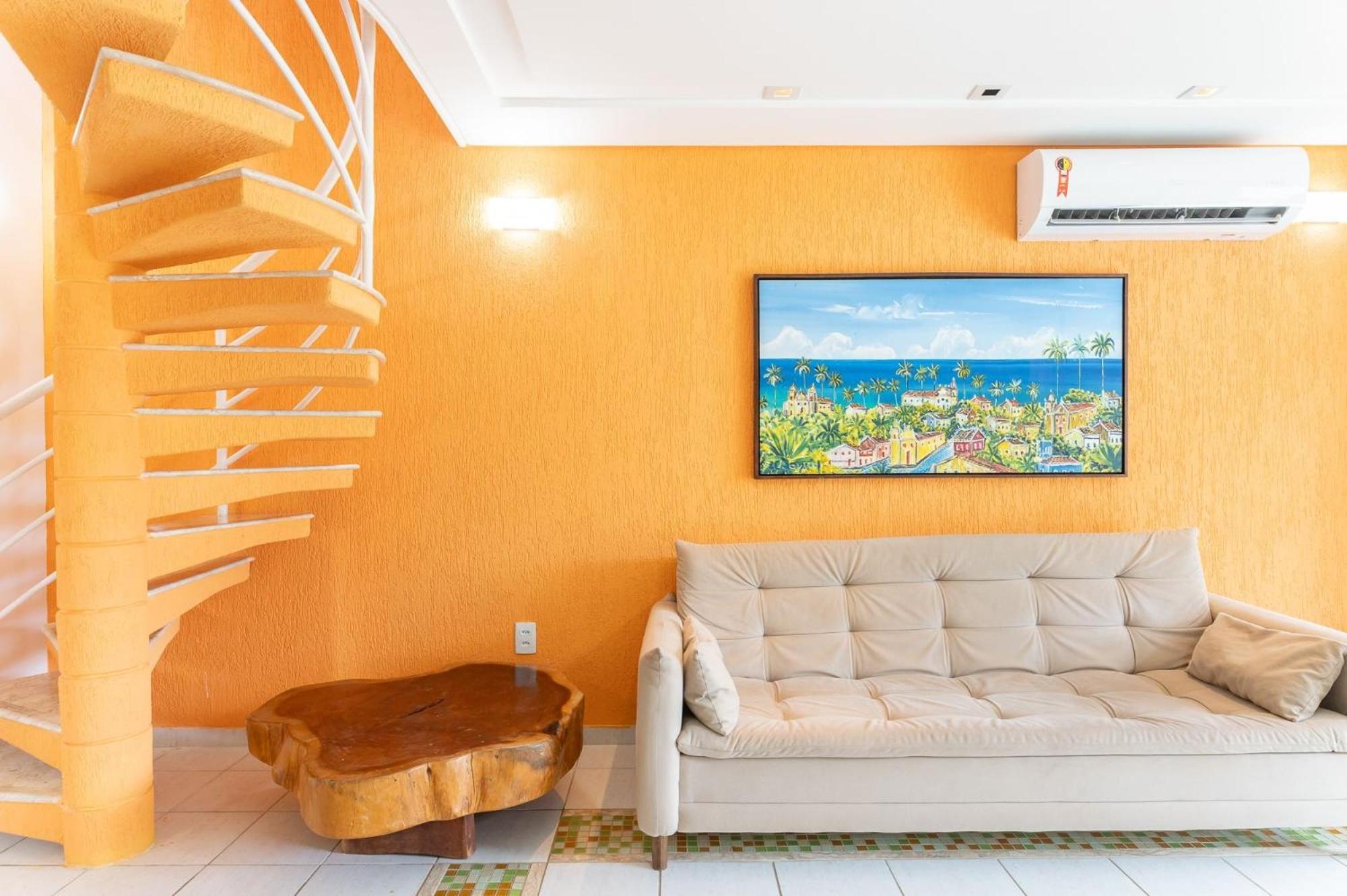 Flat ou Bangalo Luxo Beach Class Beira Mar Muro Alto