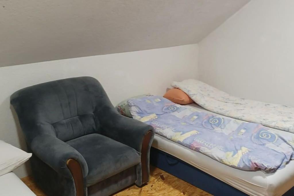 Two separate apartments on the first floor and the attic