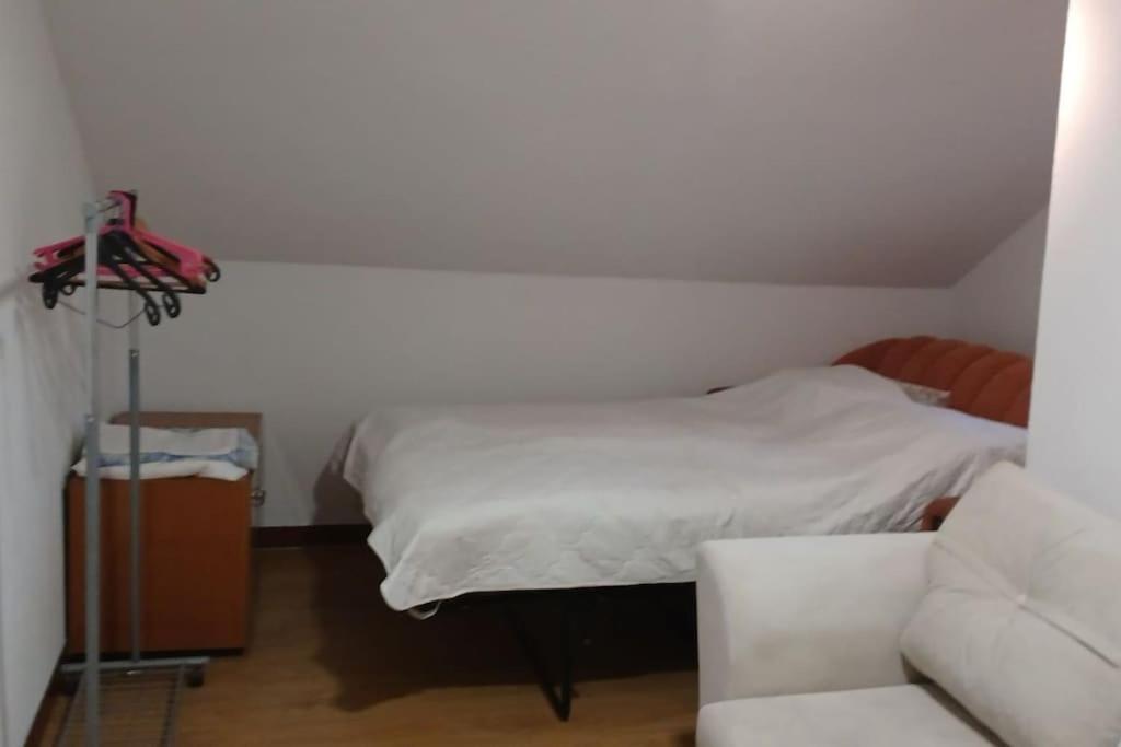 Two separate apartments on the first floor and the attic