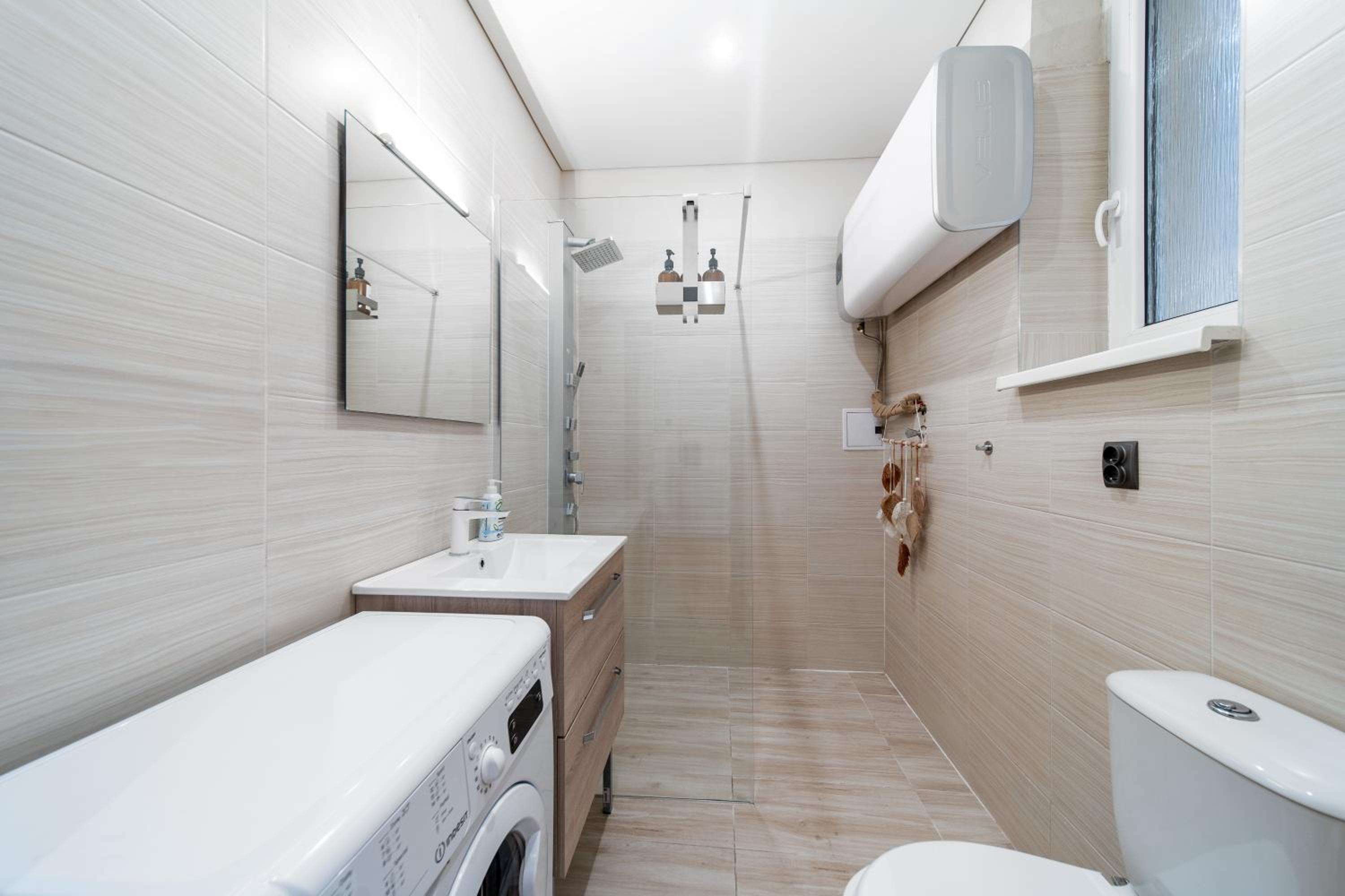 spacious flat near city center