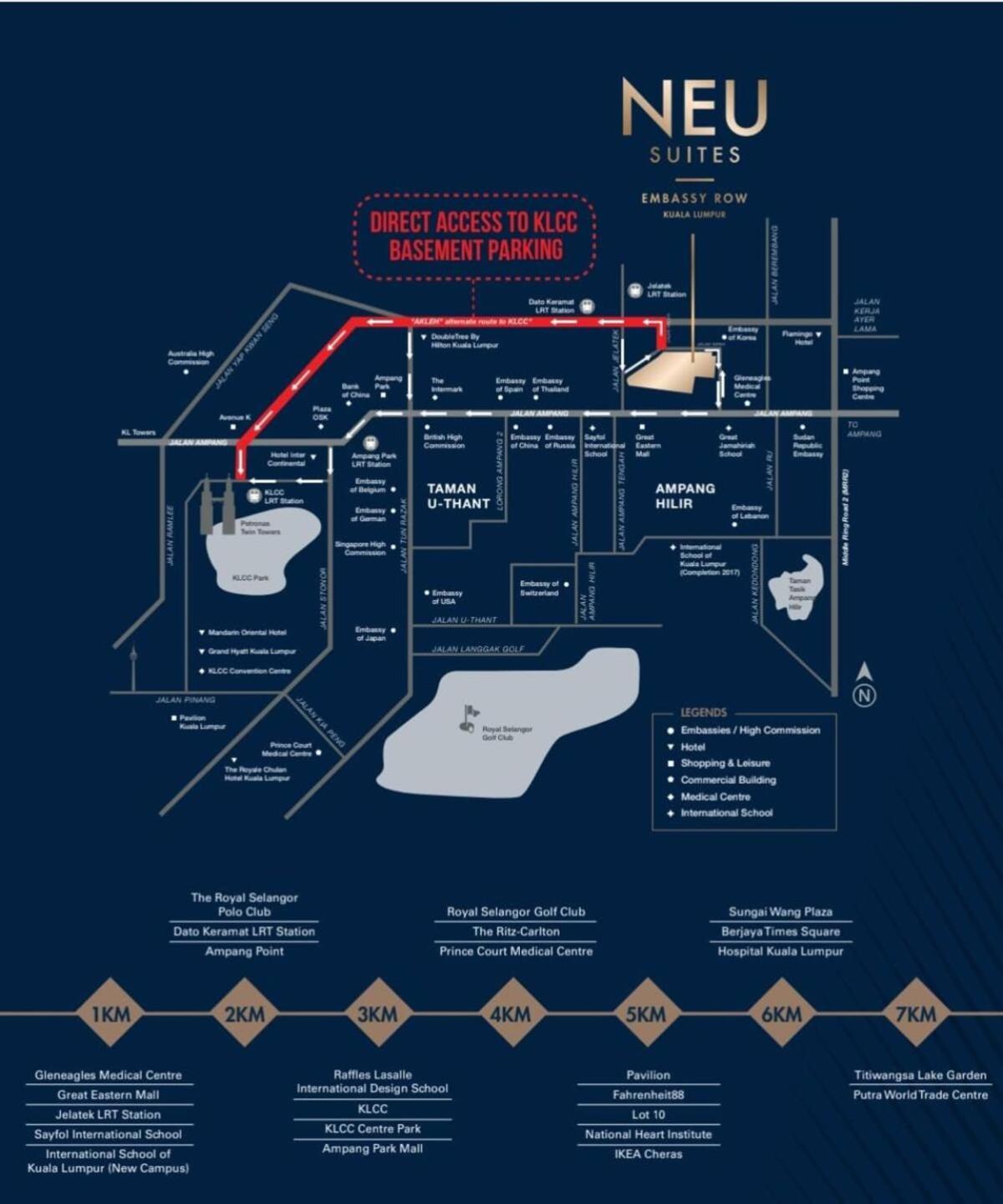 Downtown Retreat 2BR at Neu Suites, Kuala Lumpur
