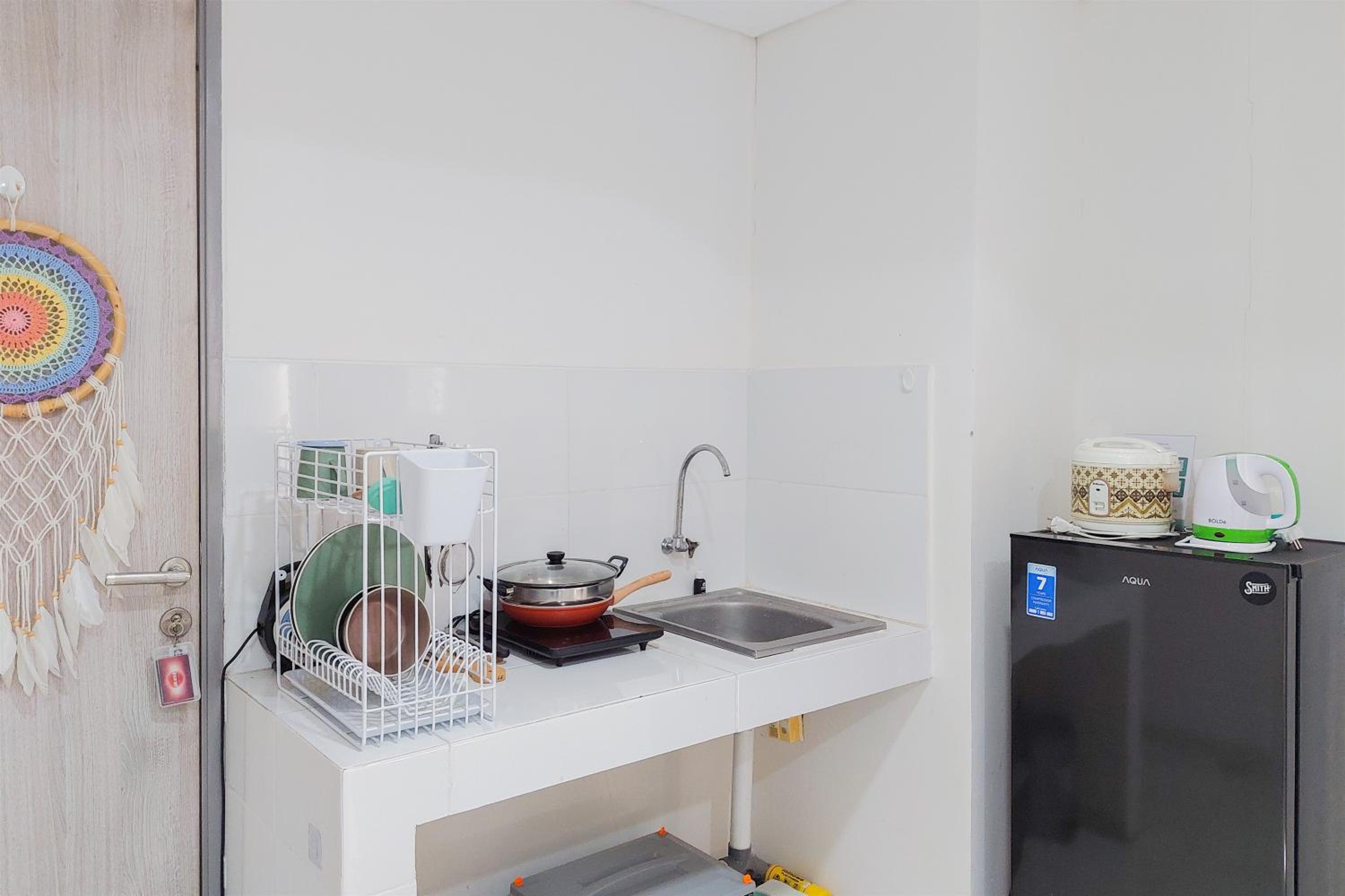 Homey and Nice Studio at Akasa Pure Living BSD Apartment By Travelio view 5