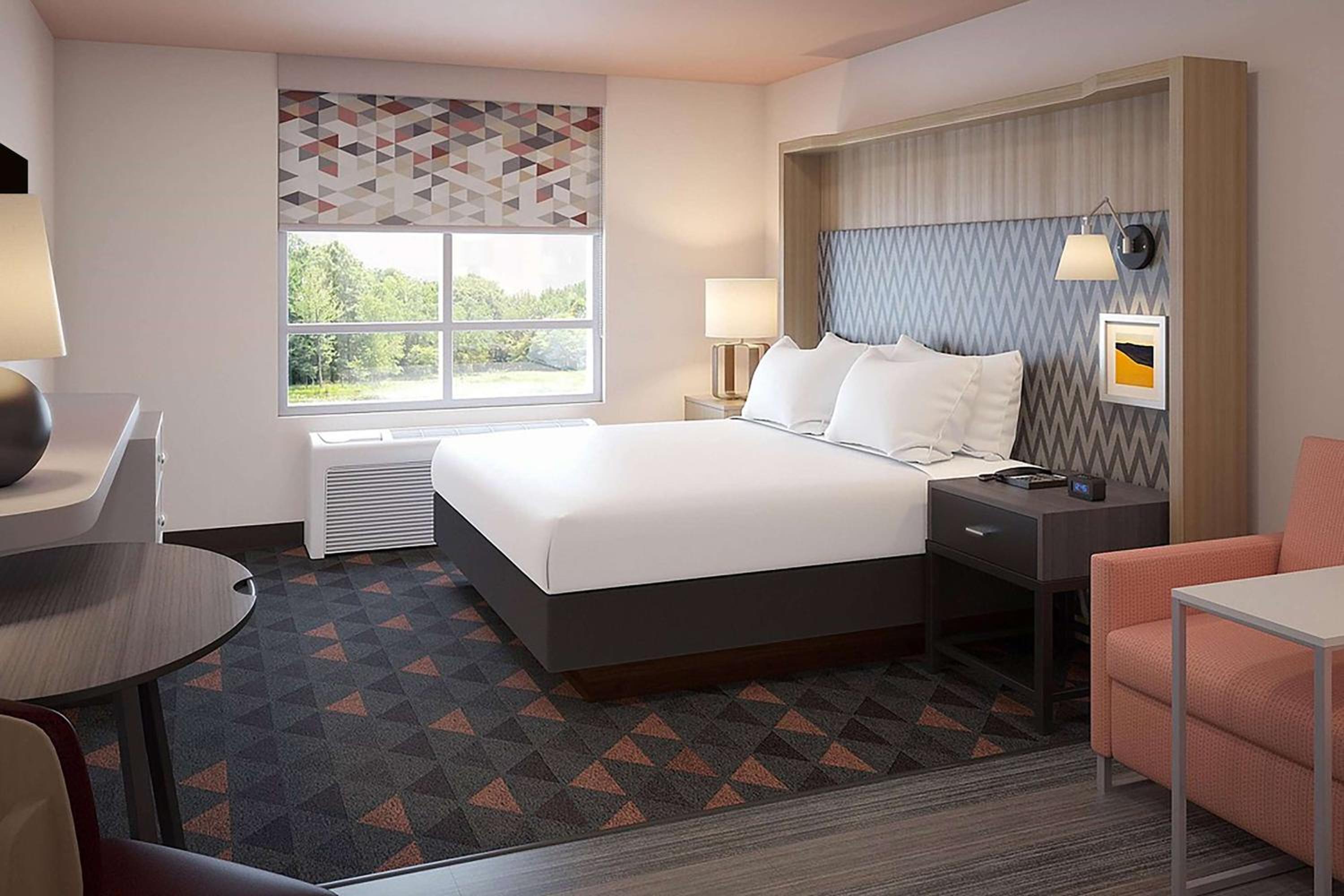 Wyndham Flint MI Grand Blanc Bishop Airport Conference Ct view 3
