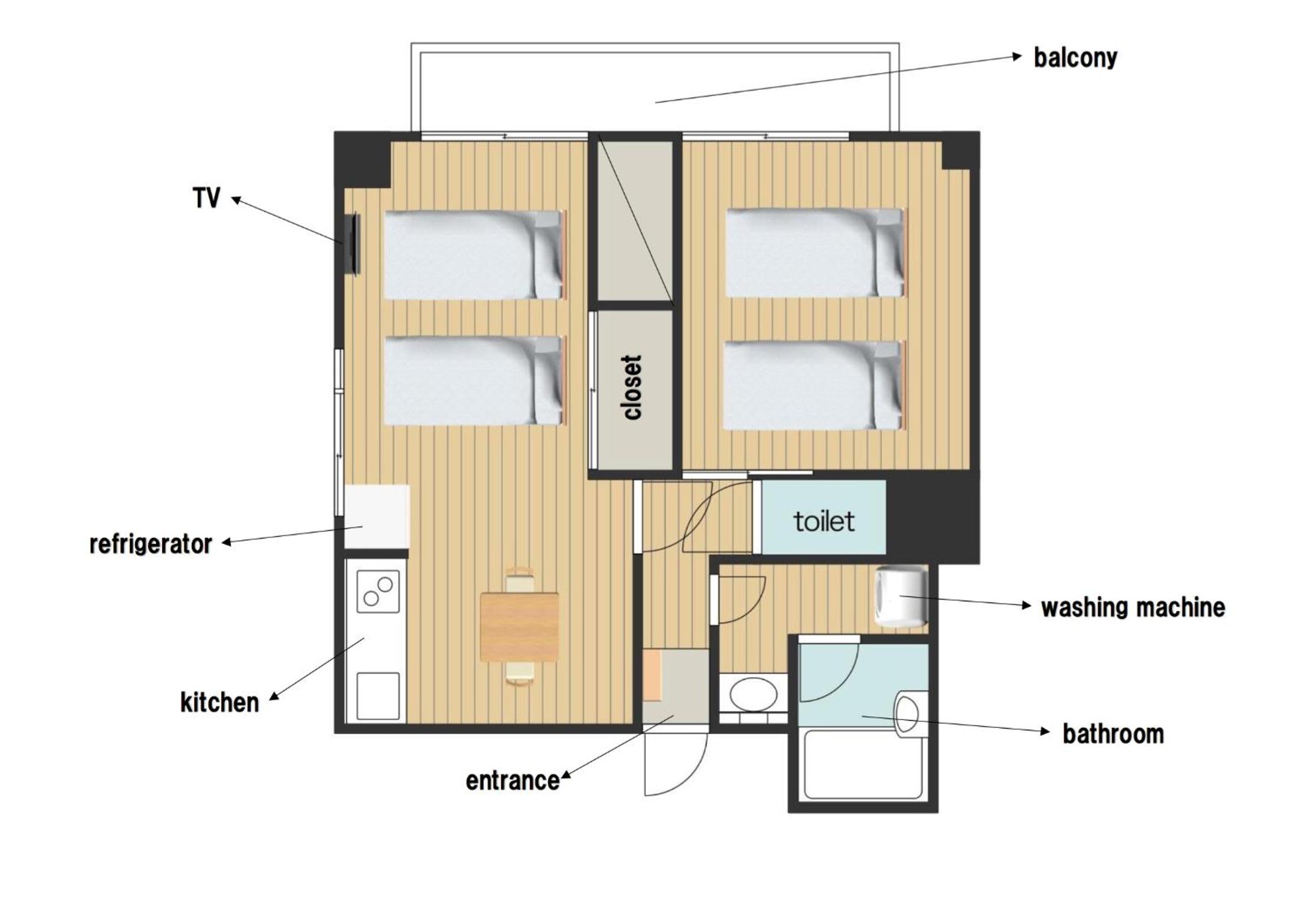hotel room
