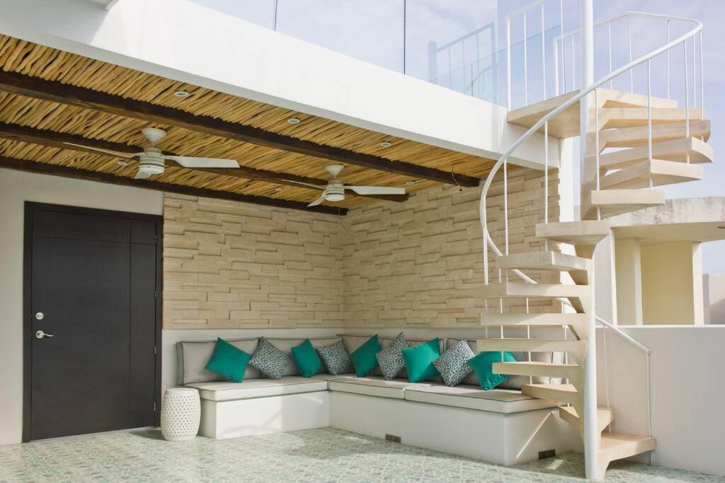 Contemporary Beach Penthouse Mamitas Beach
