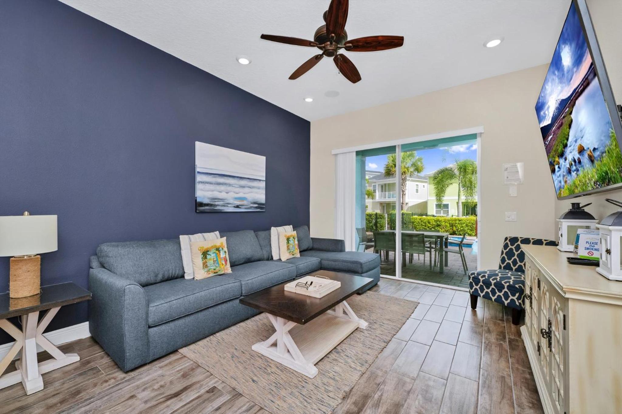 Aqua Blue Cottage Near Disney With Margaritaville Resort & Island H20 Waterpark Access - 2930Sr