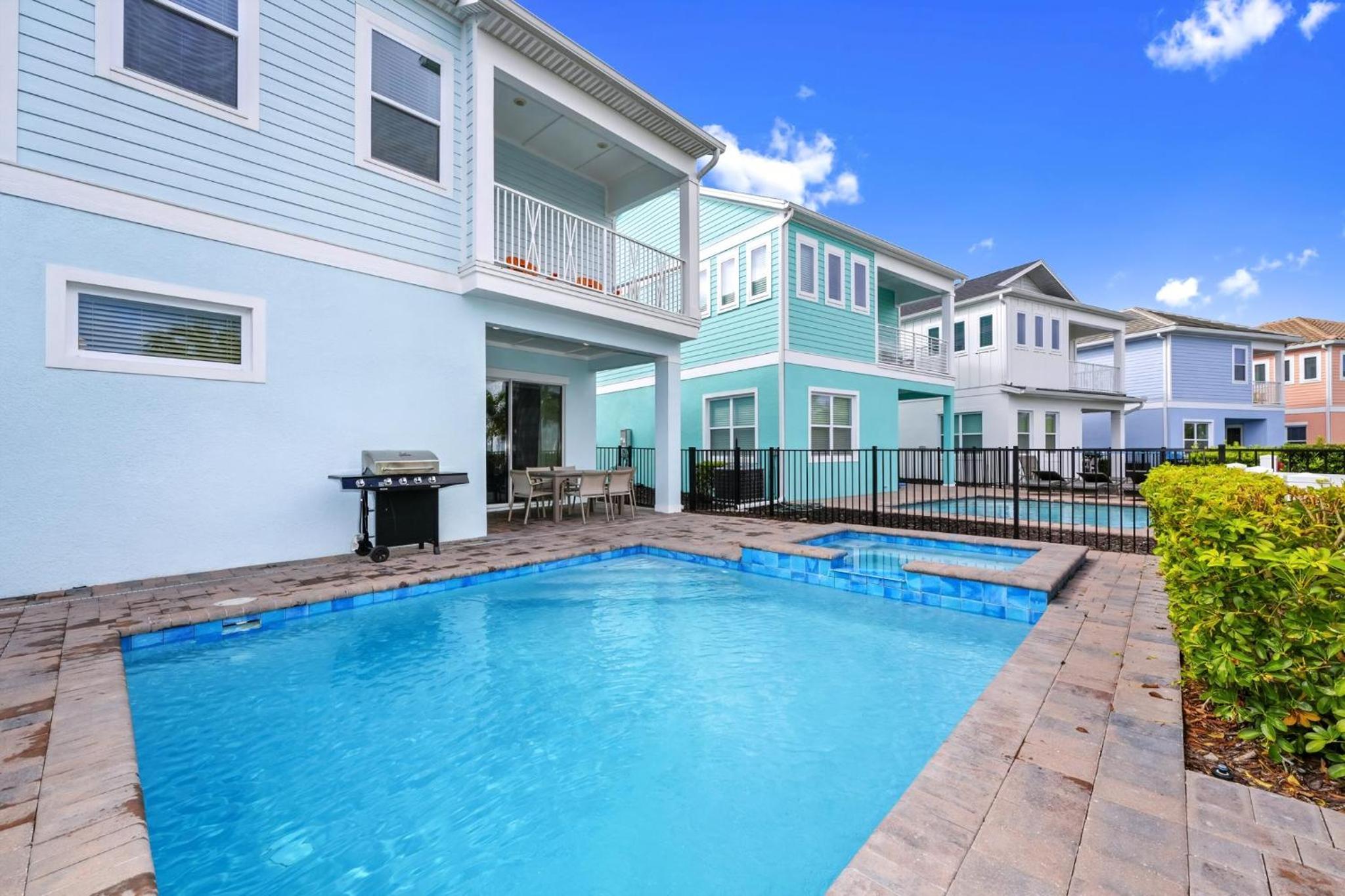 Aqua Blue Cottage Near Disney With Margaritaville Resort & Island H20 Waterpark Access - 2930Sr