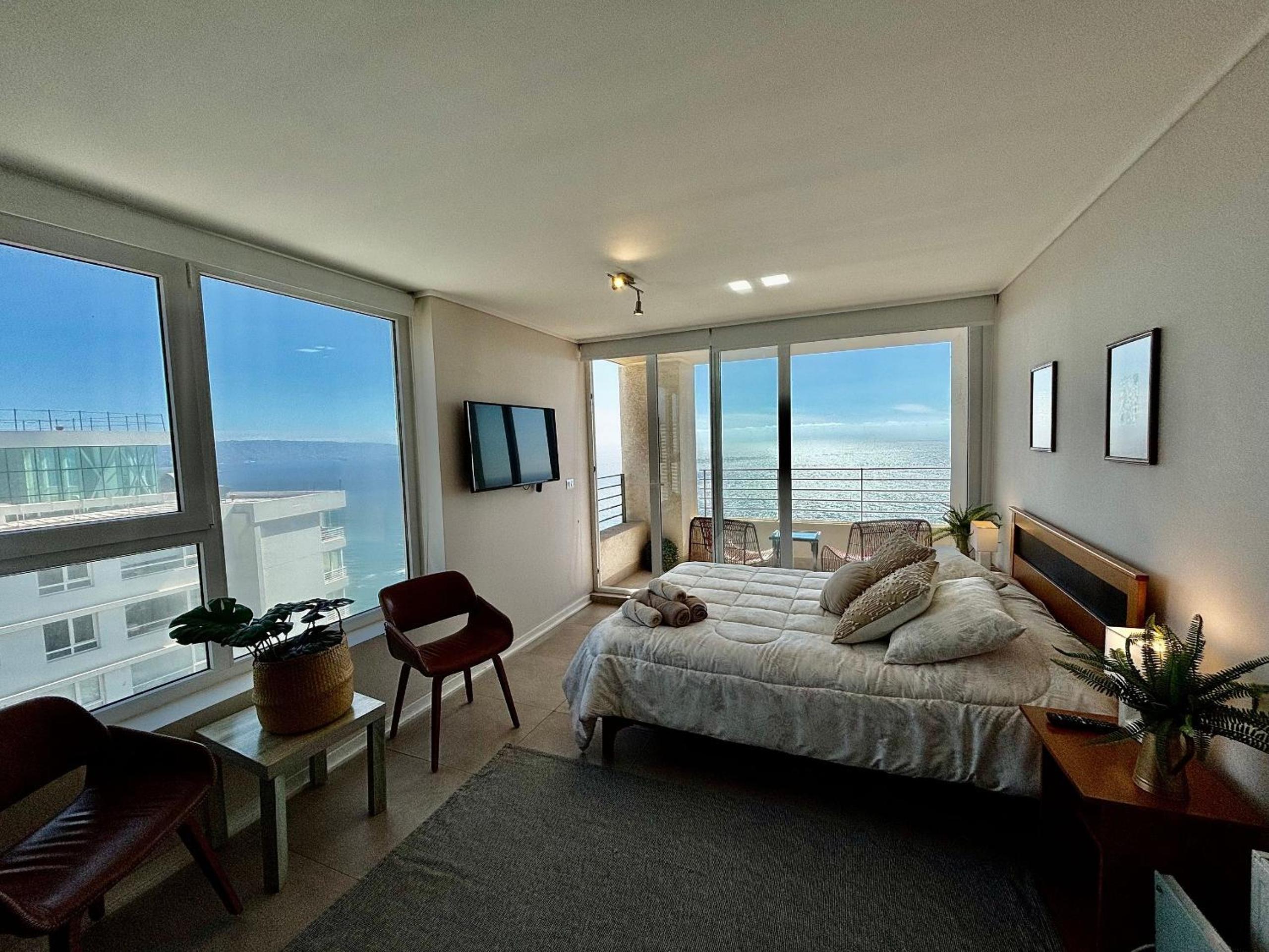 Increíble Depto con Vista al mar, Reñaca