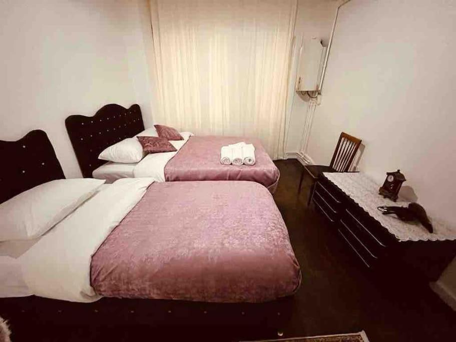 Arya 3 bedroom family pink flat