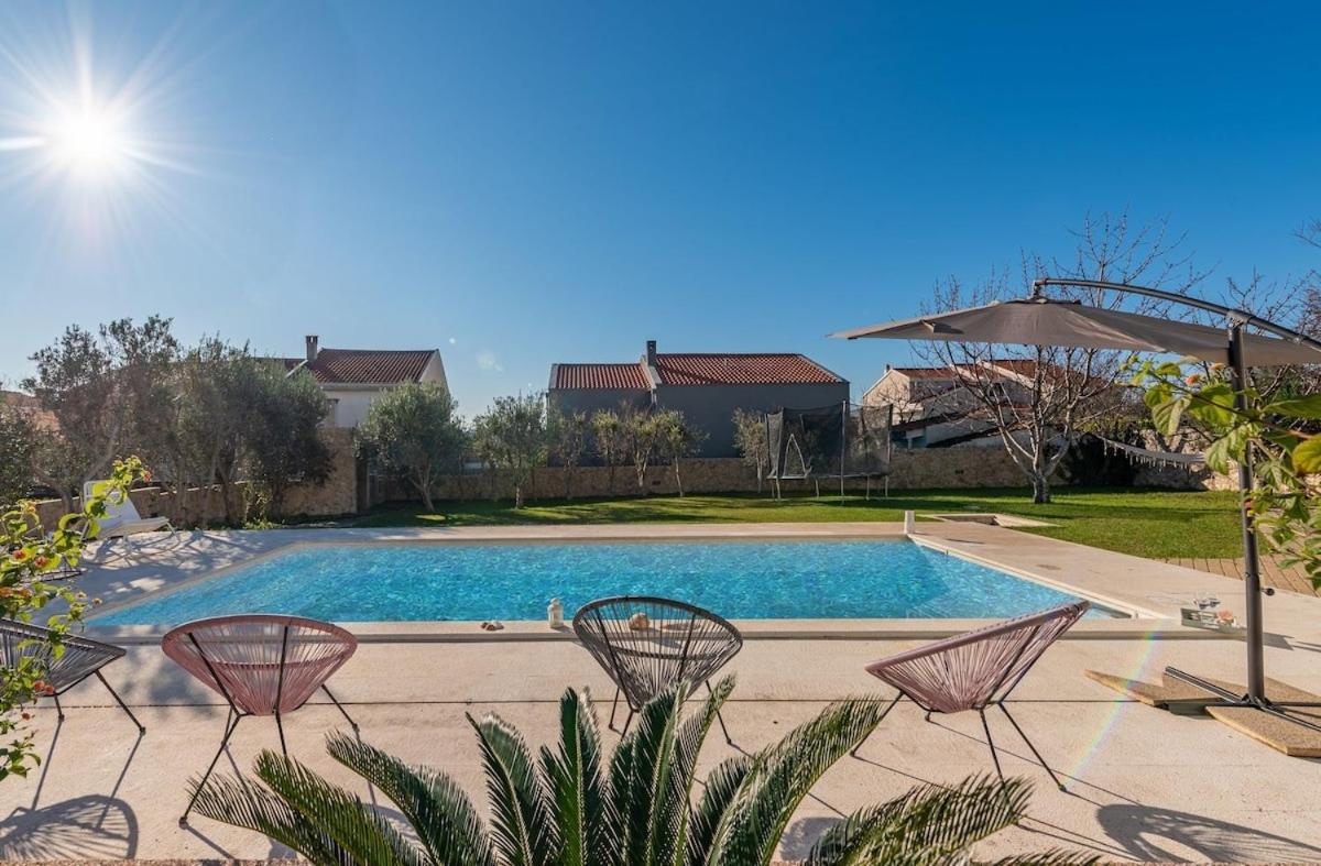 Villa Paradise in Zadar with 6 bedrooms, pool and gaming room