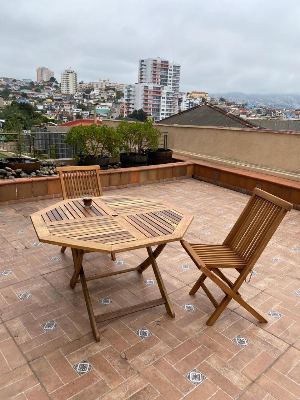Vista panorámica a Valparaiso