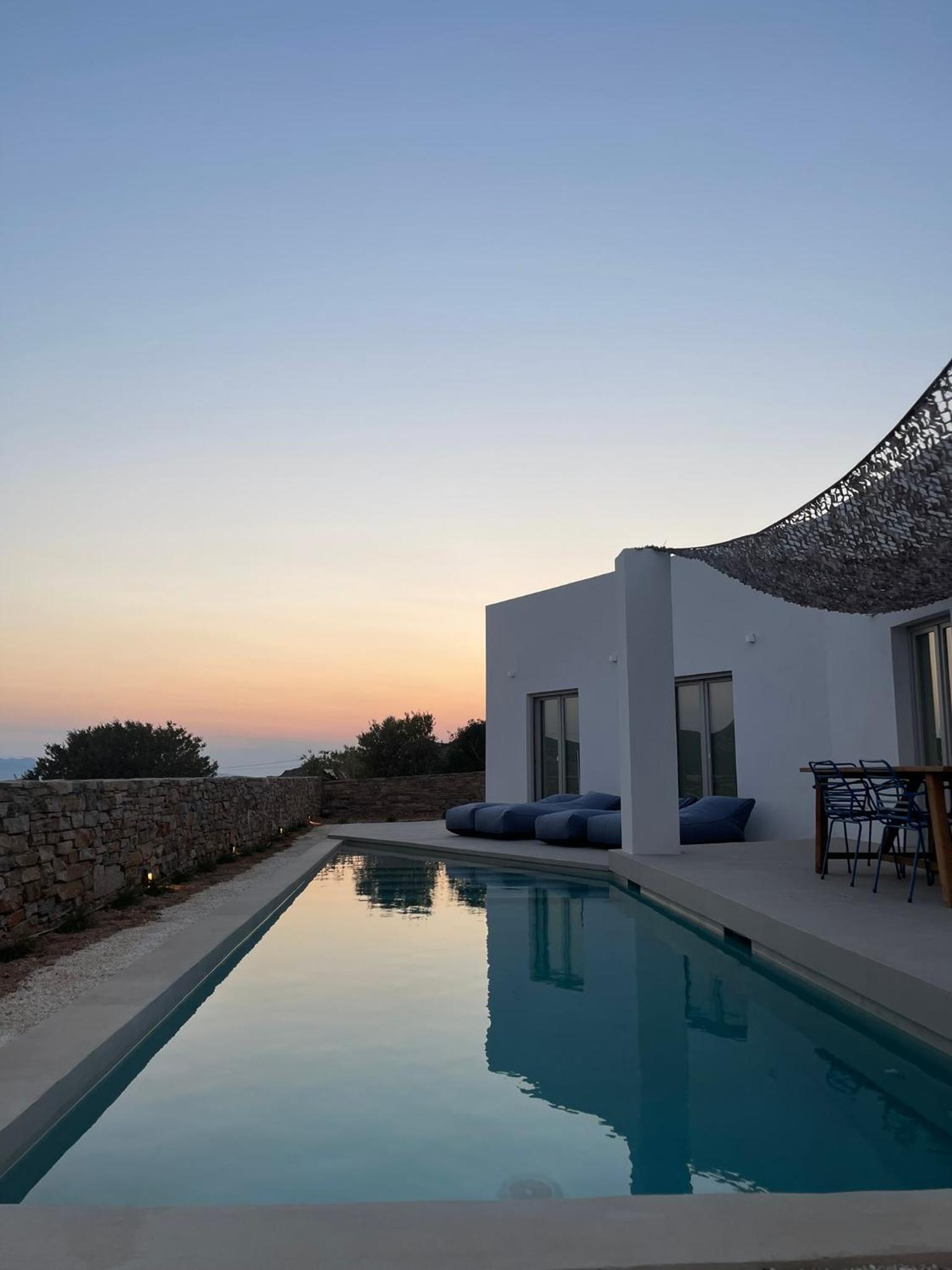 Saliagos villas complex with private pools view 2