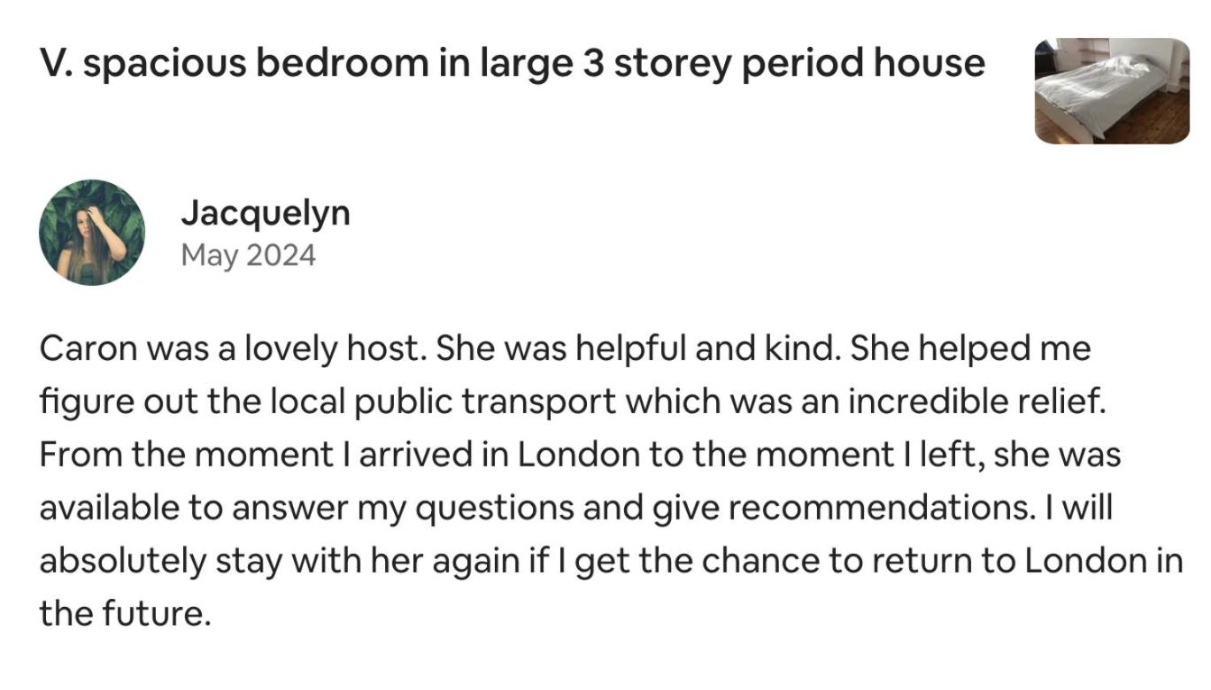 Fabulous Spacious Stylish Private Home Stay in London NW6 with Excellent transport links to centre, hosted by female currently taking bookings for females  view 3