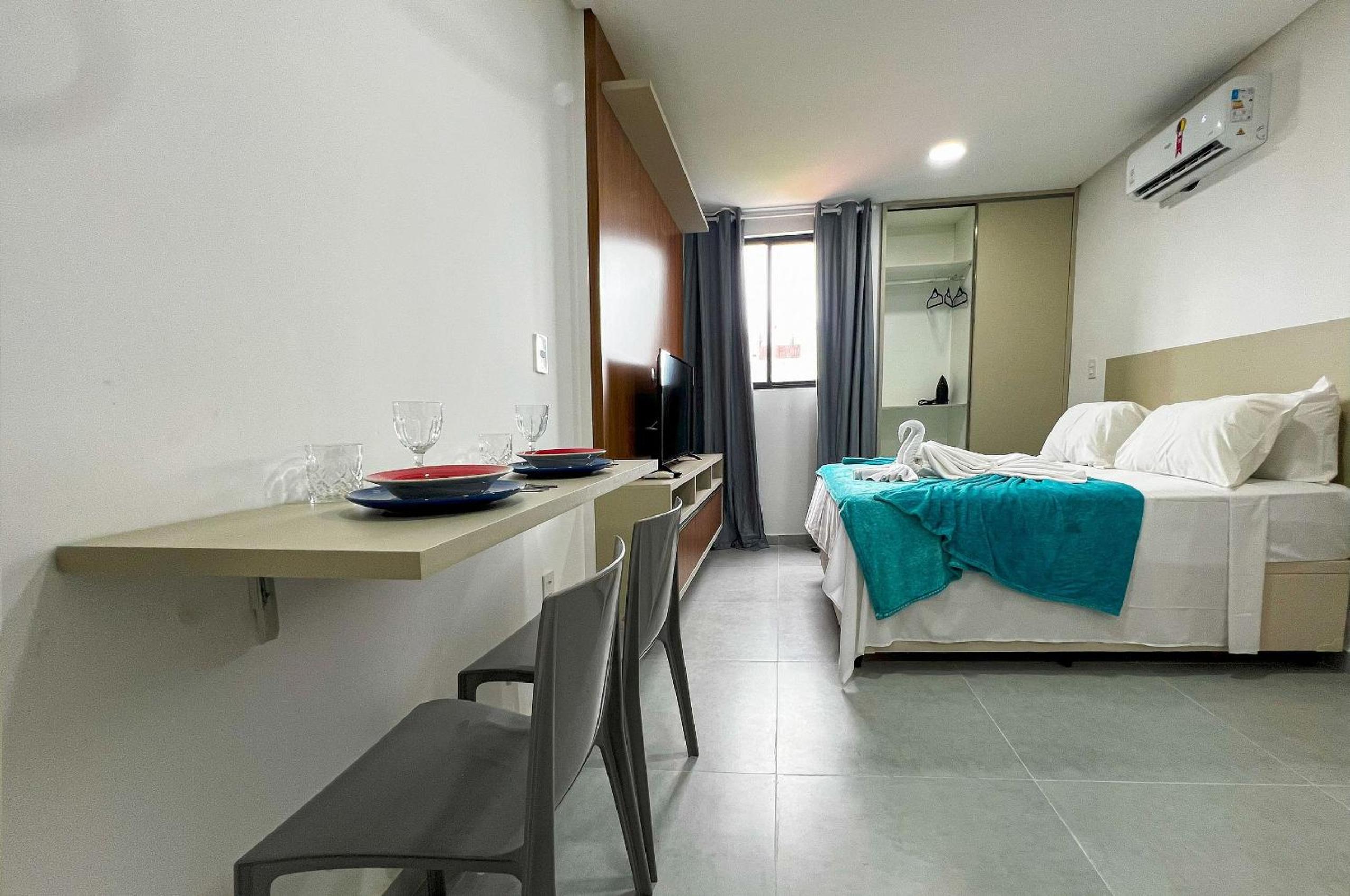 Lumiere Intermares Flats 300m Praia WiFi Piscina Rooftop By DM Apartments