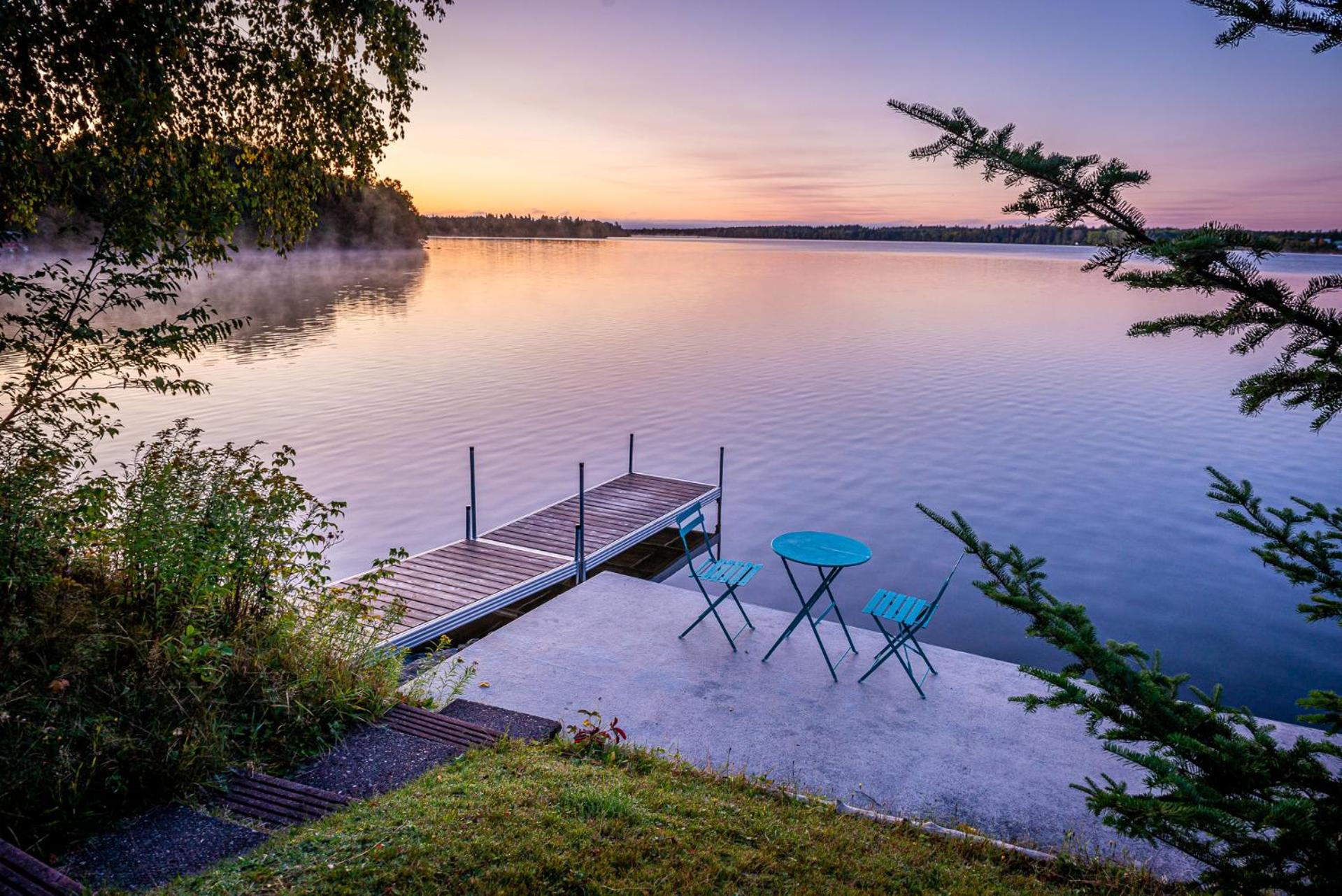 Chalet du Boathouse, beaux souvenirs au lac
