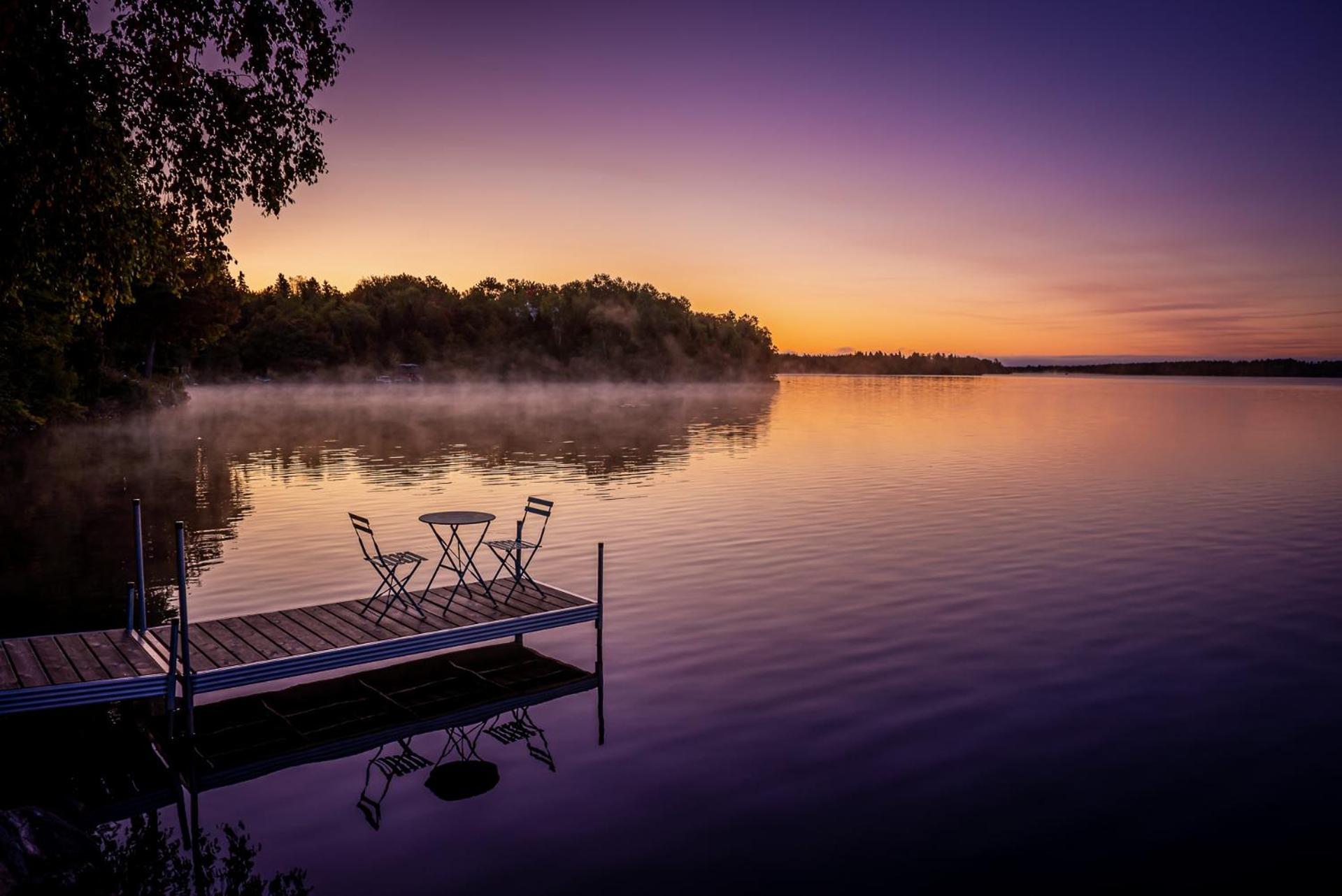 Chalet du Boathouse, beaux souvenirs au lac