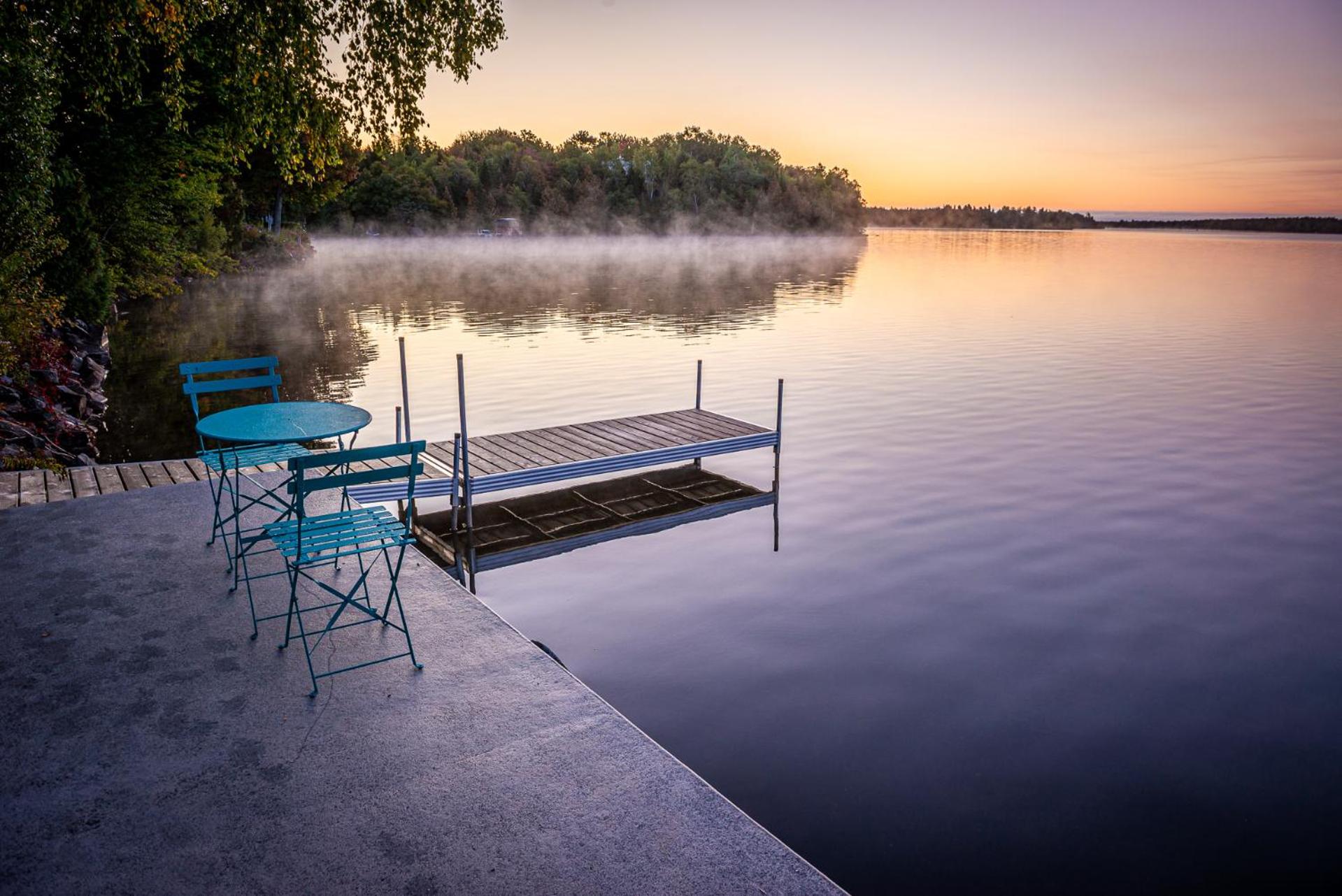 Chalet du Boathouse, beaux souvenirs au lac