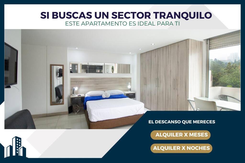 Apartamento con balcón y parqueadero 810