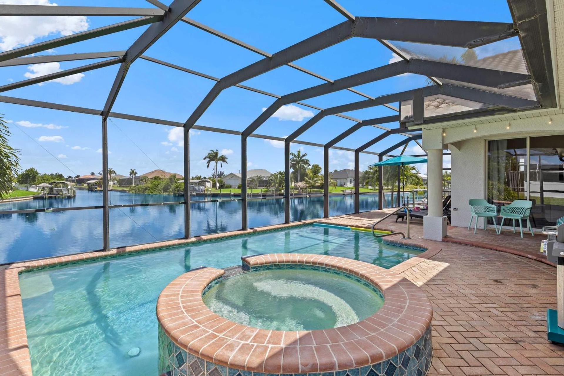 Back Up To The Canal, Private Pool, Hot Tub view 4
