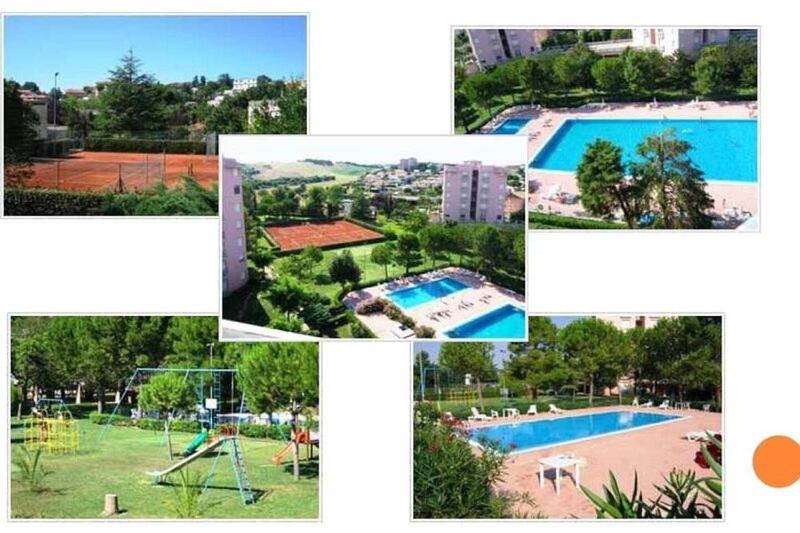 Alba sul Conero - monolocale in residence con piscine a 200mt dal mare
