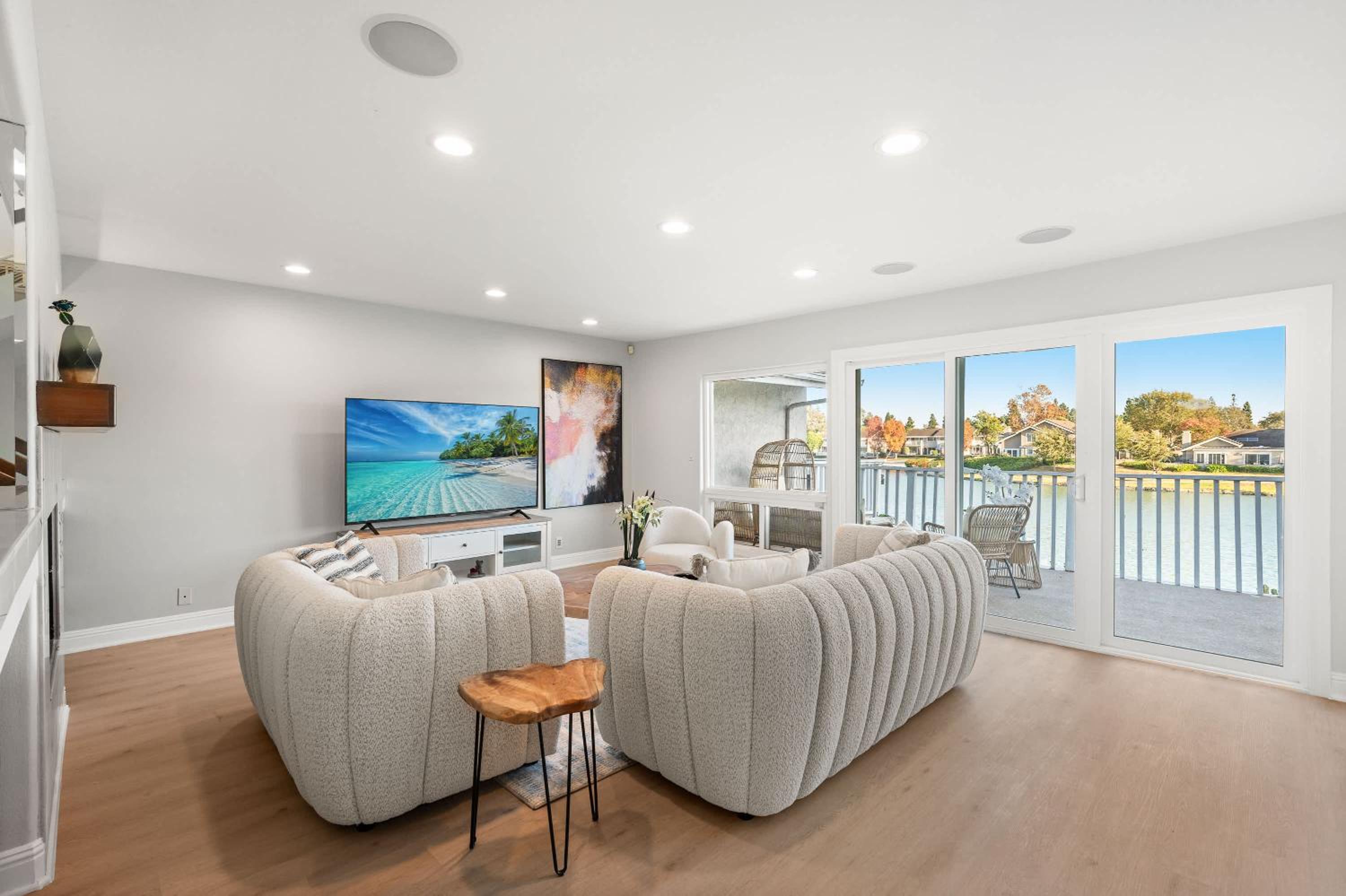 Waterfront Retreat with Stunning Views & Modern Comfort view 2