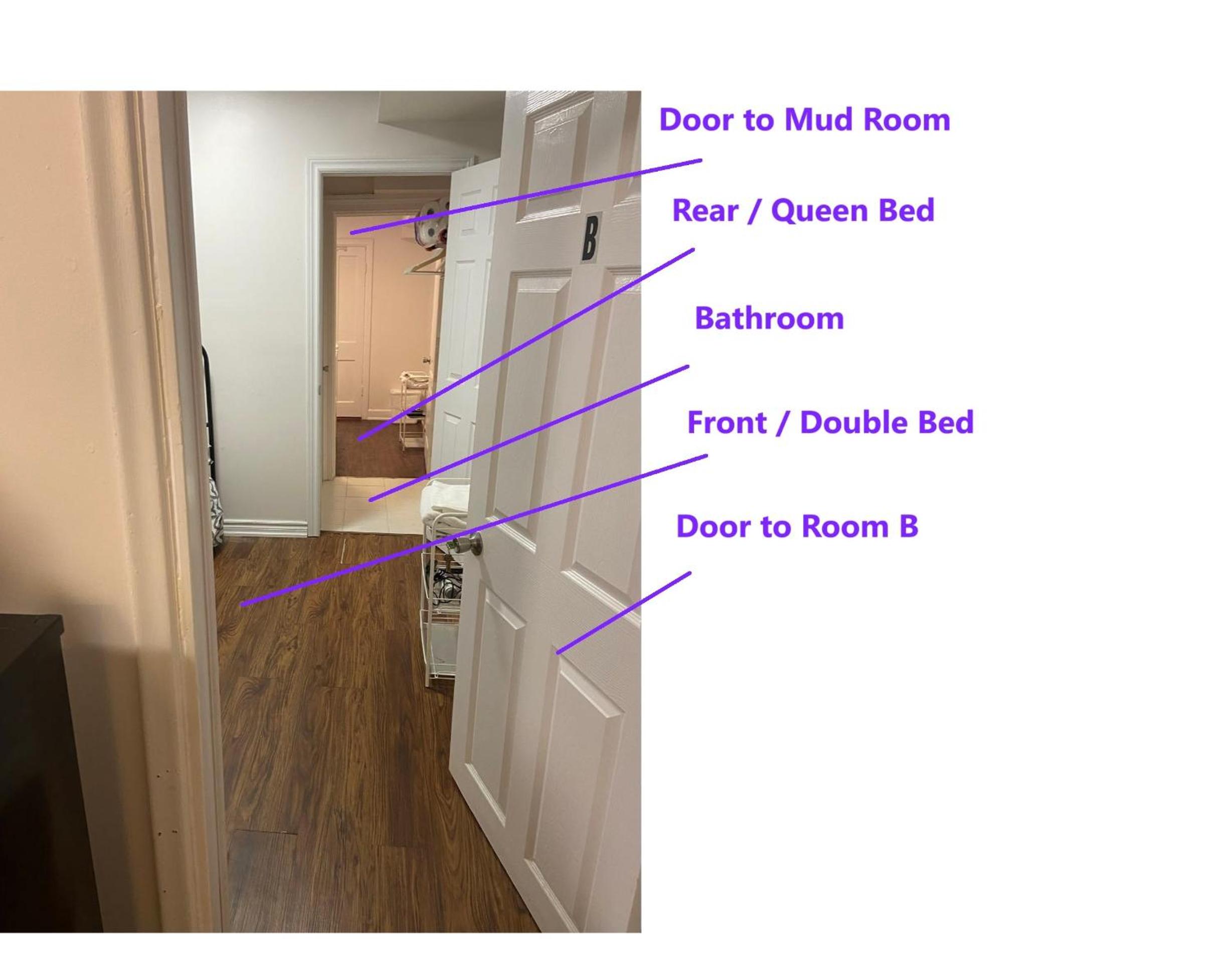 BUDGET Quad Room with En Suite Bathroom 36B