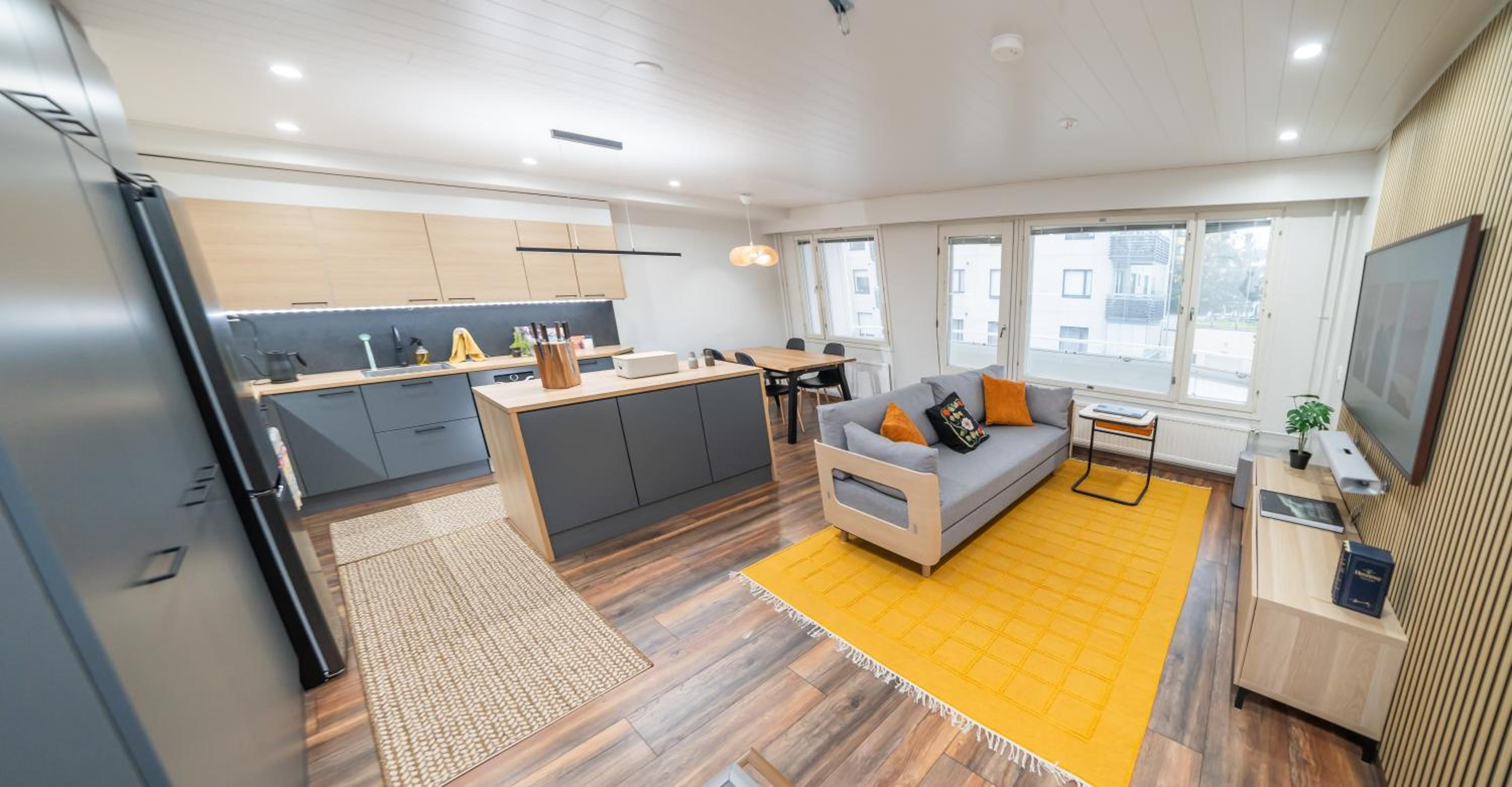 City Luppo - Spacious, Smart, Warm, Sauna, Wi-Fi