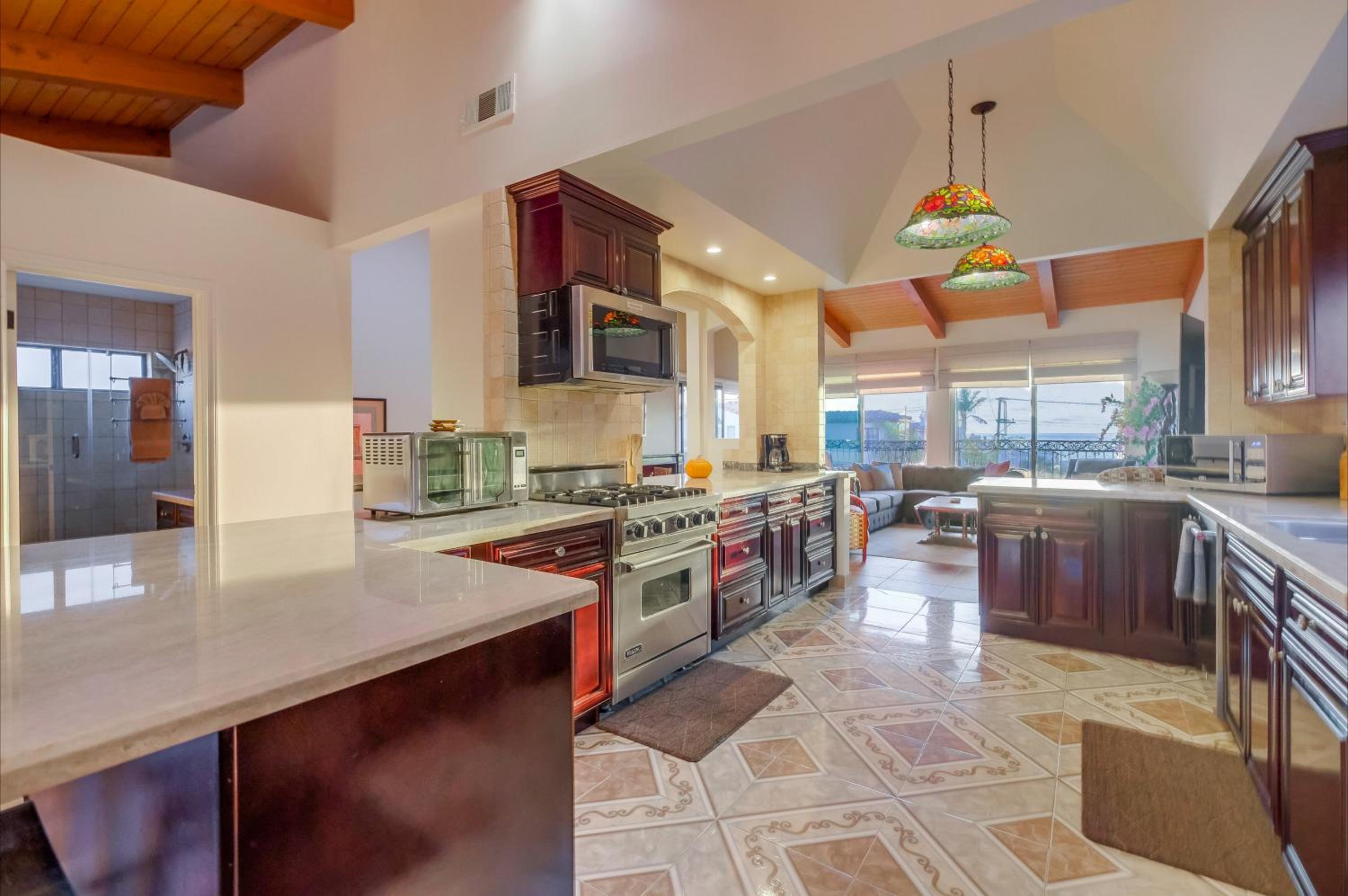 Magical Home with Ocean Views & Backyard view 4